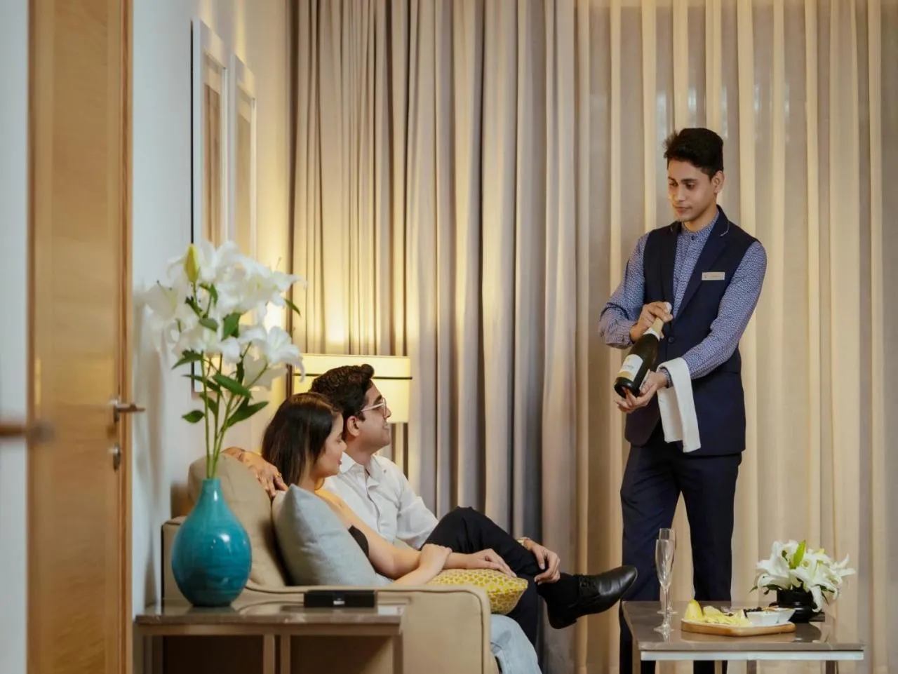 Guests in Vivanta Bhubaneswar DN Square