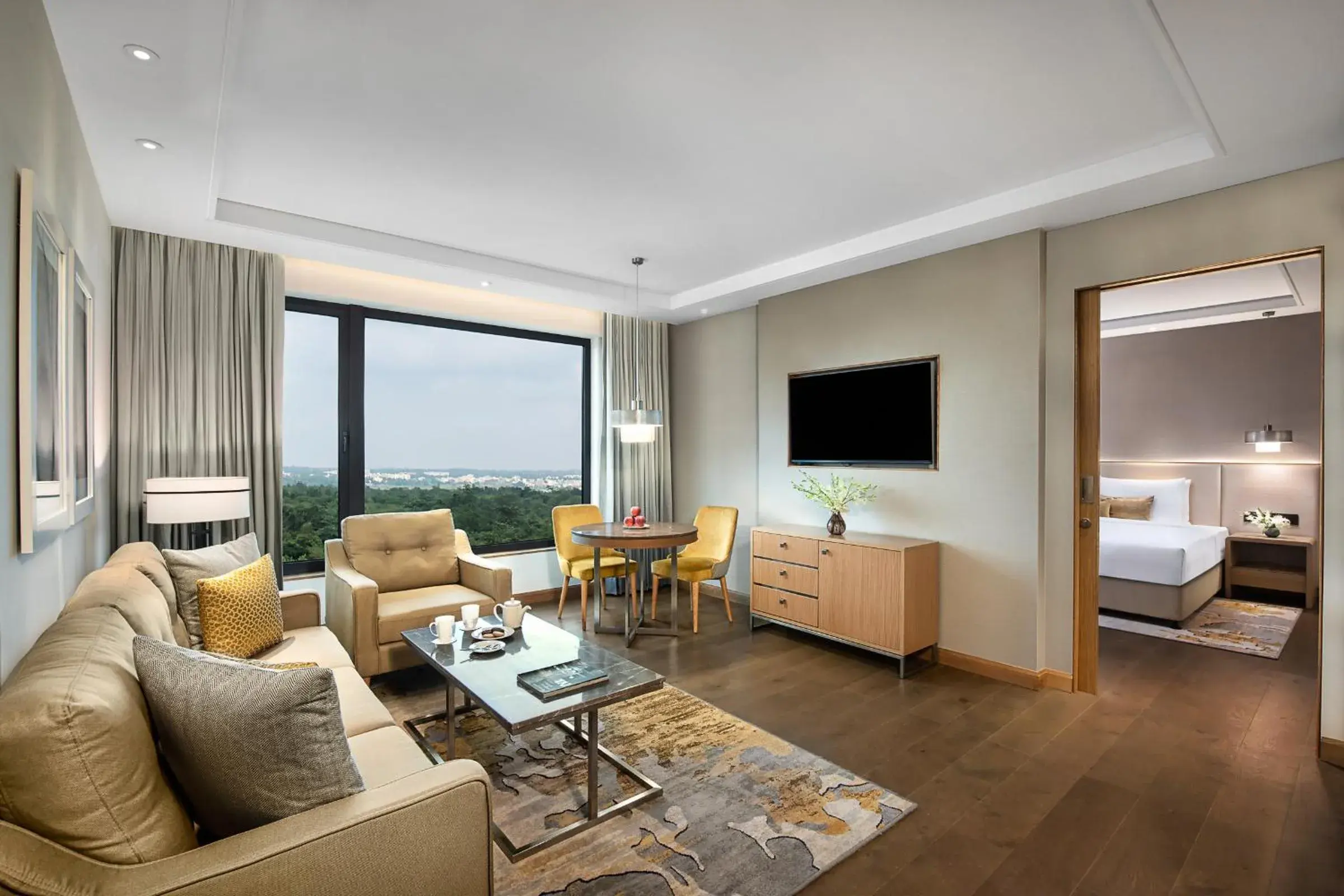 Living room in Vivanta Bhubaneswar DN Square Living room in Vivanta Bhubaneswar DN Square