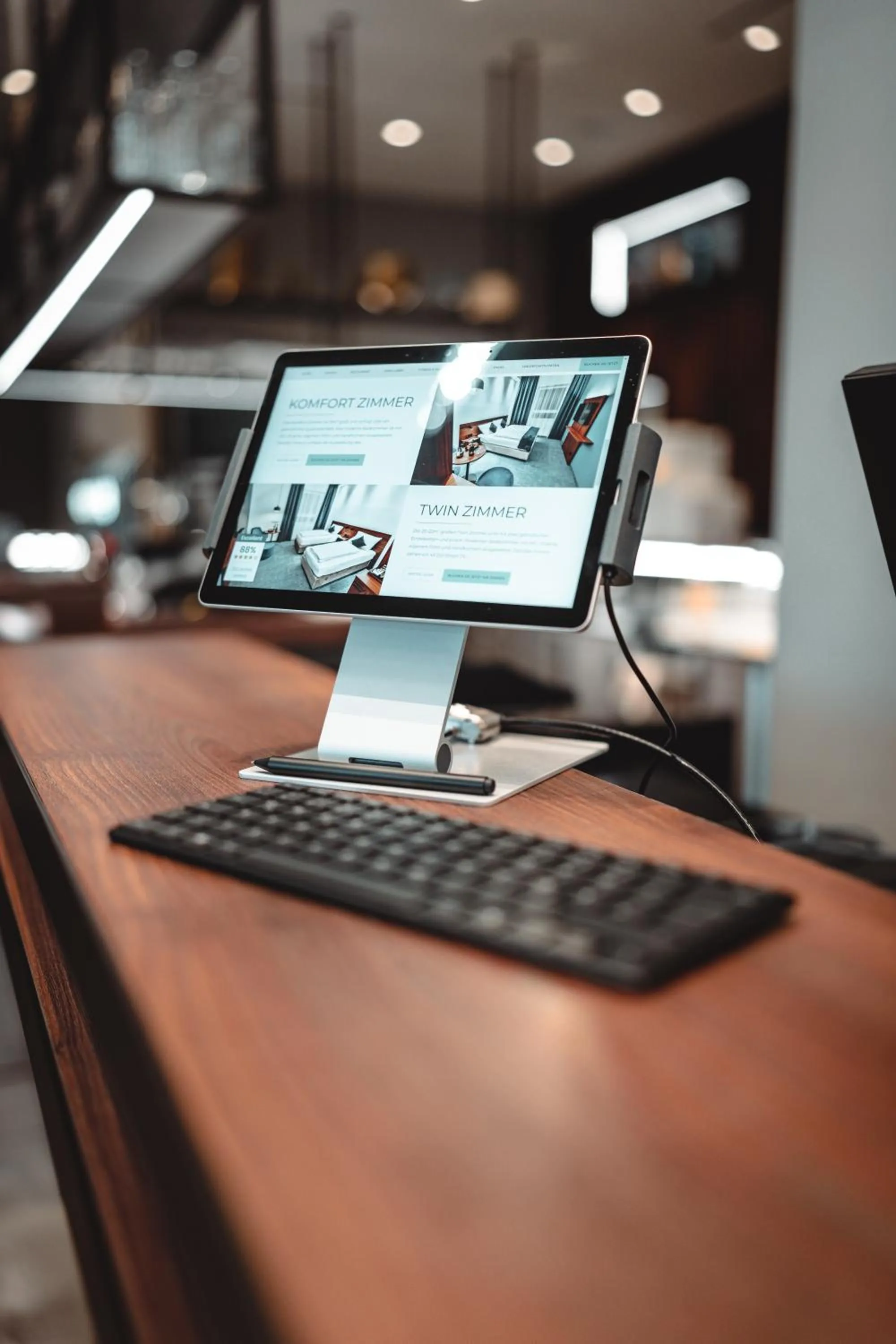 Lobby or reception in Hotel Das Zeit