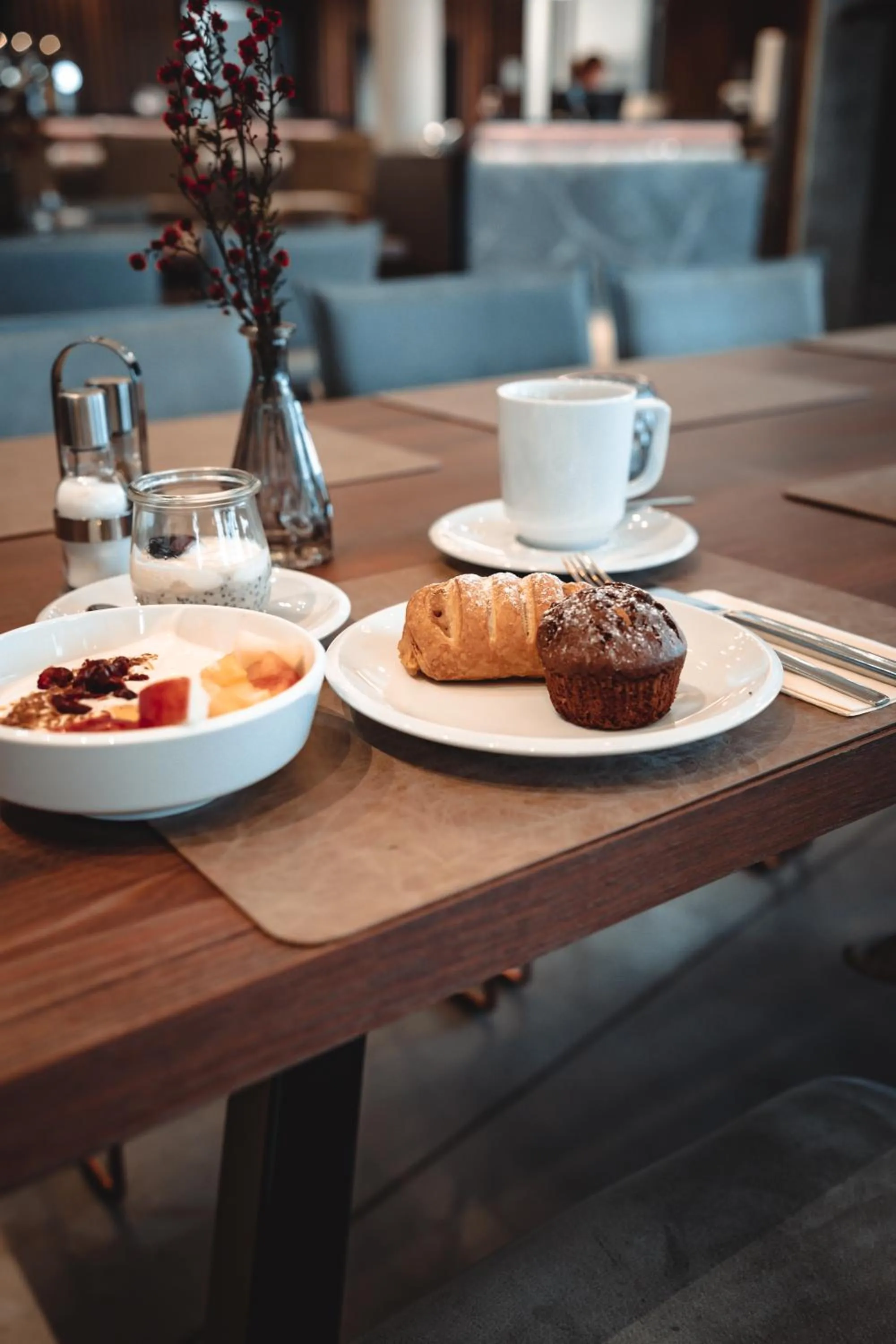 Food close-up in Hotel Das Zeit