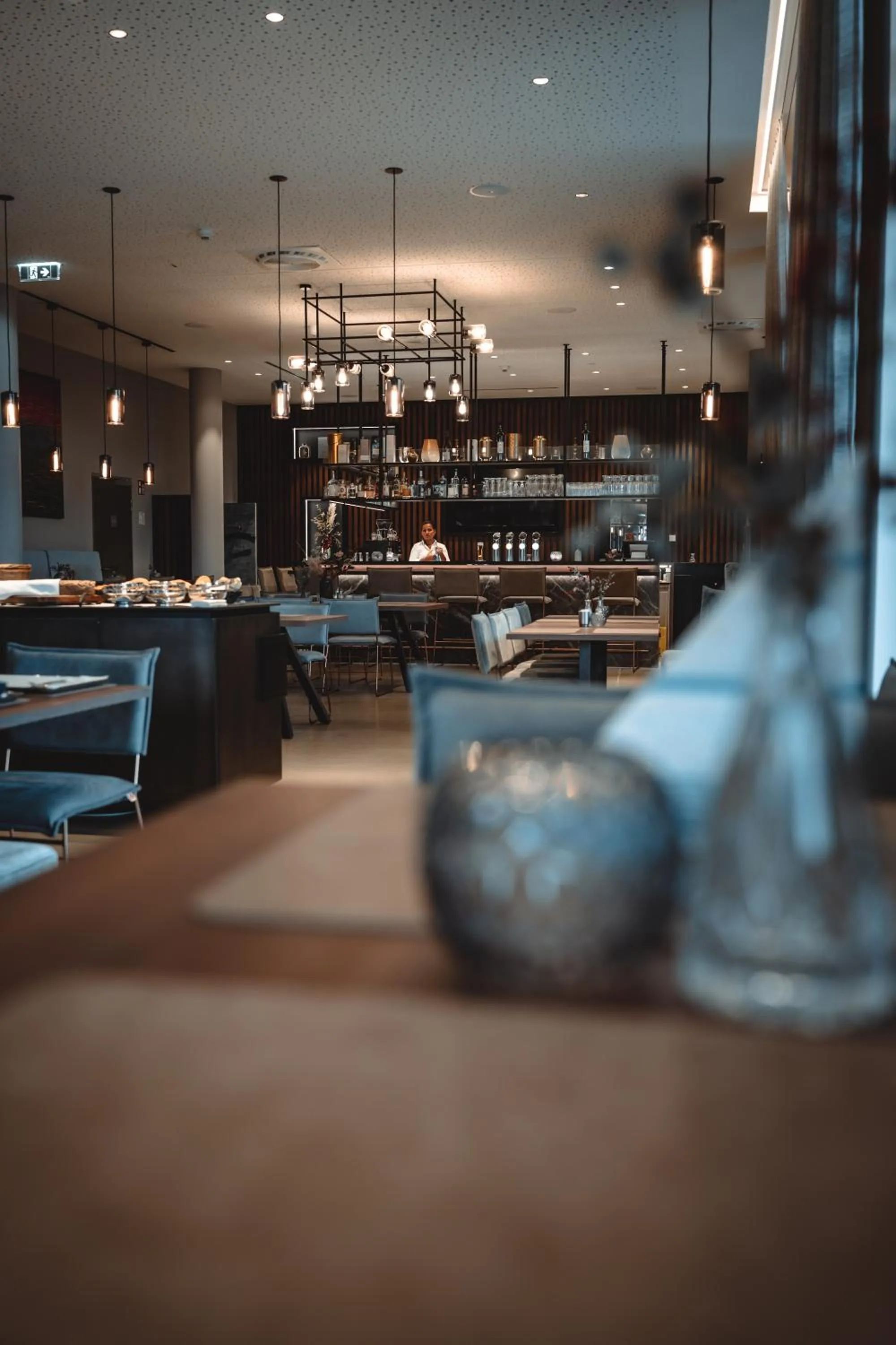 Restaurant/places to eat in Hotel Das Zeit