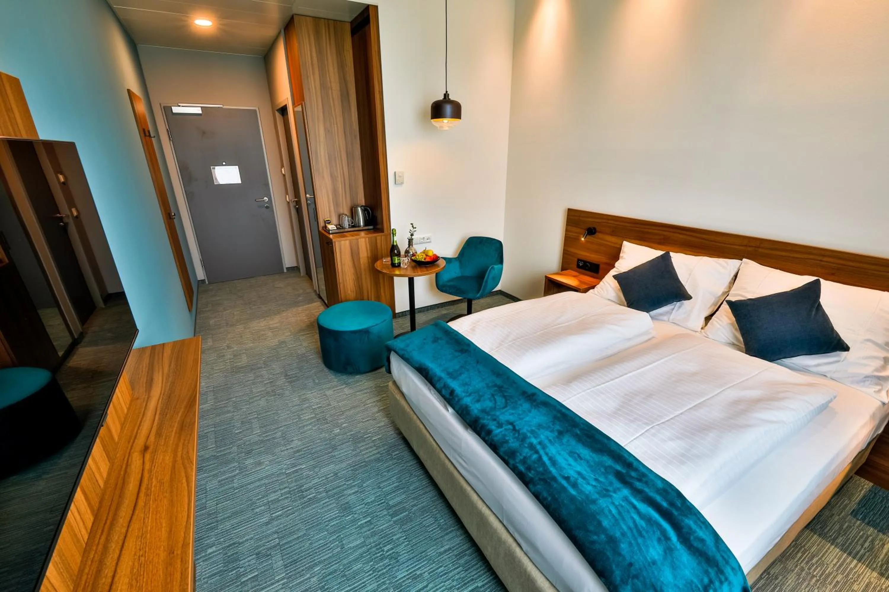 Bed in Hotel Das Zeit