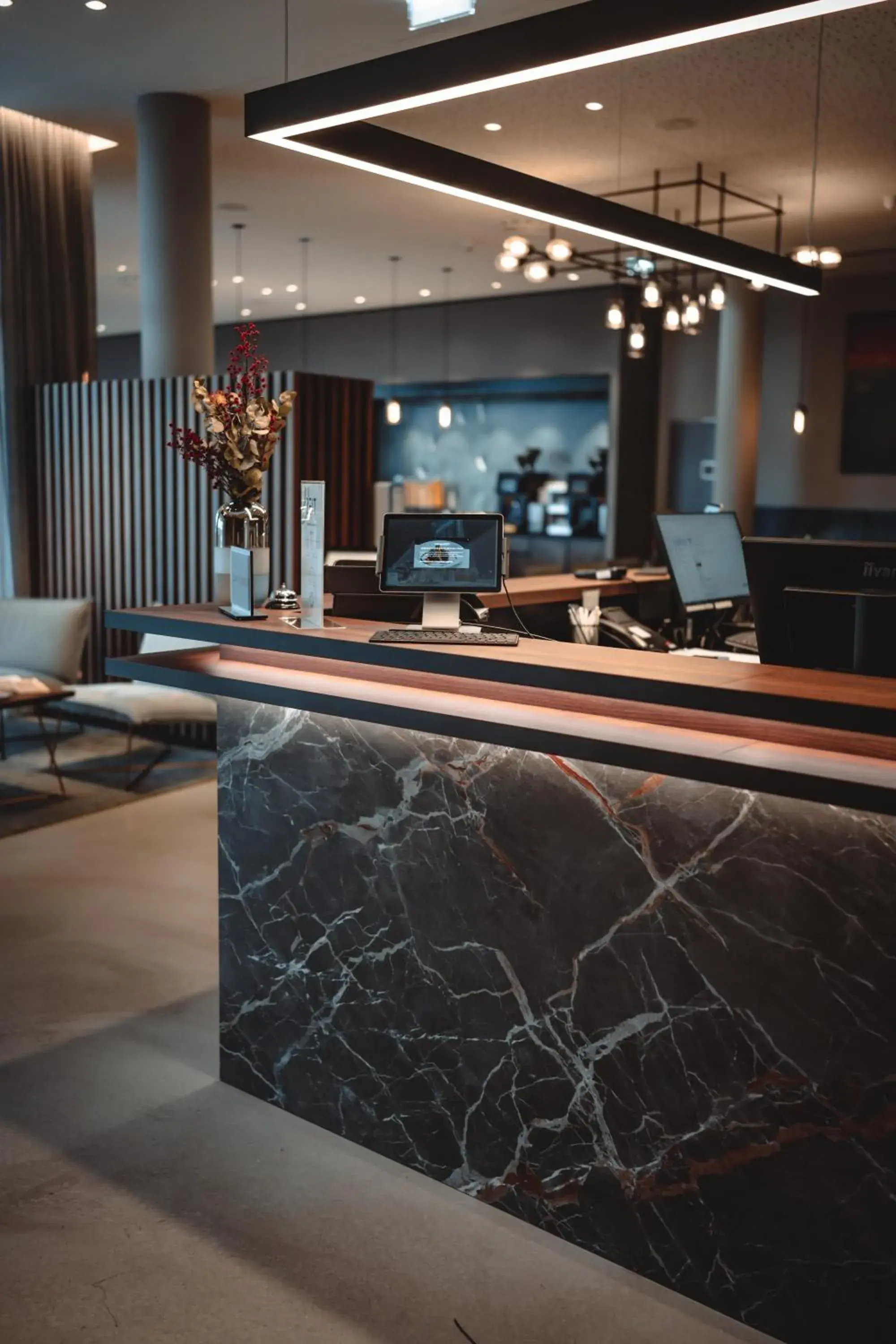 Lobby or reception in Hotel Das Zeit Lobby or reception in Hotel Das Zeit