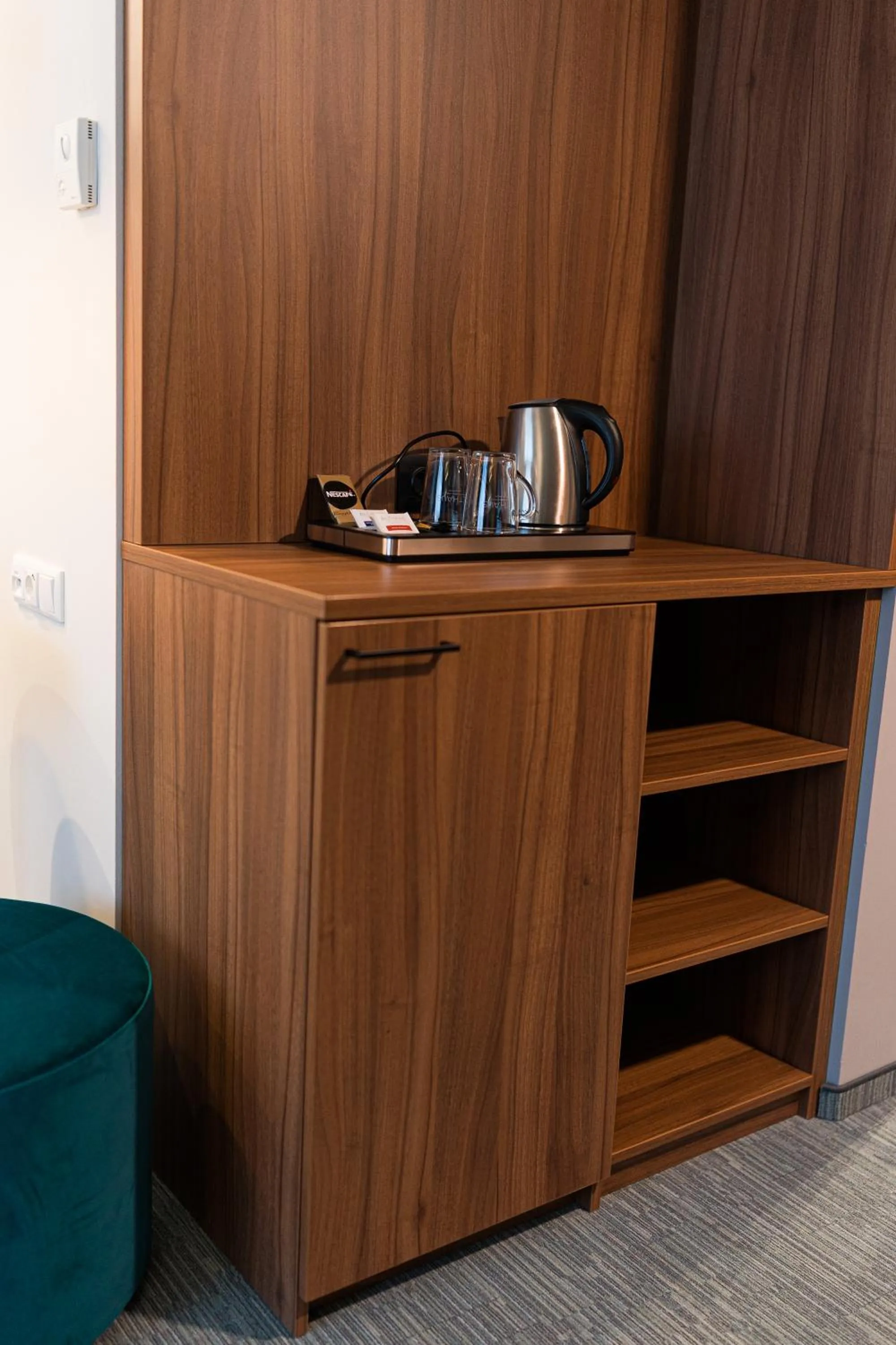Coffee/tea facilities in Hotel Das Zeit