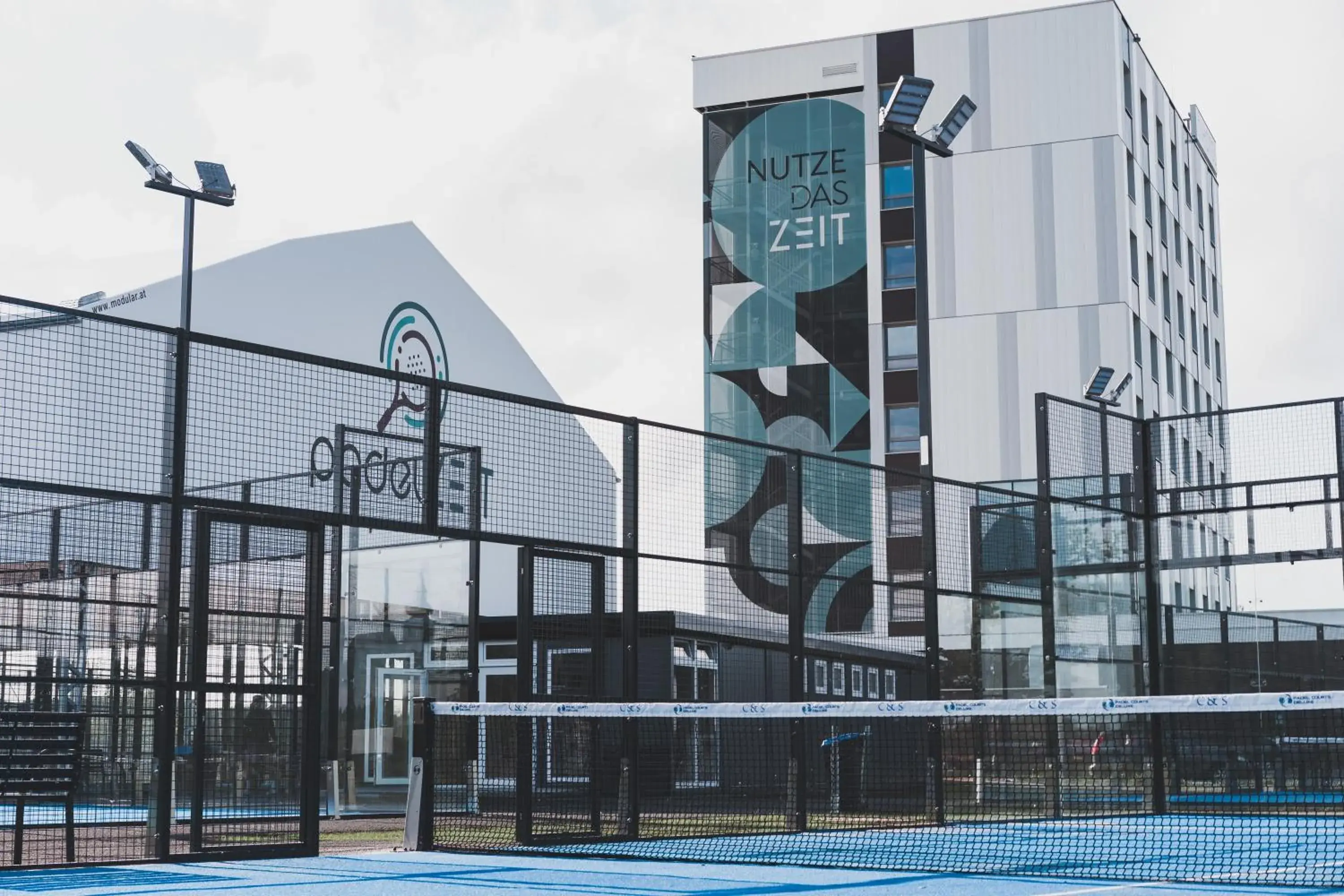 Property building in Hotel Das Zeit Property building in Hotel Das Zeit