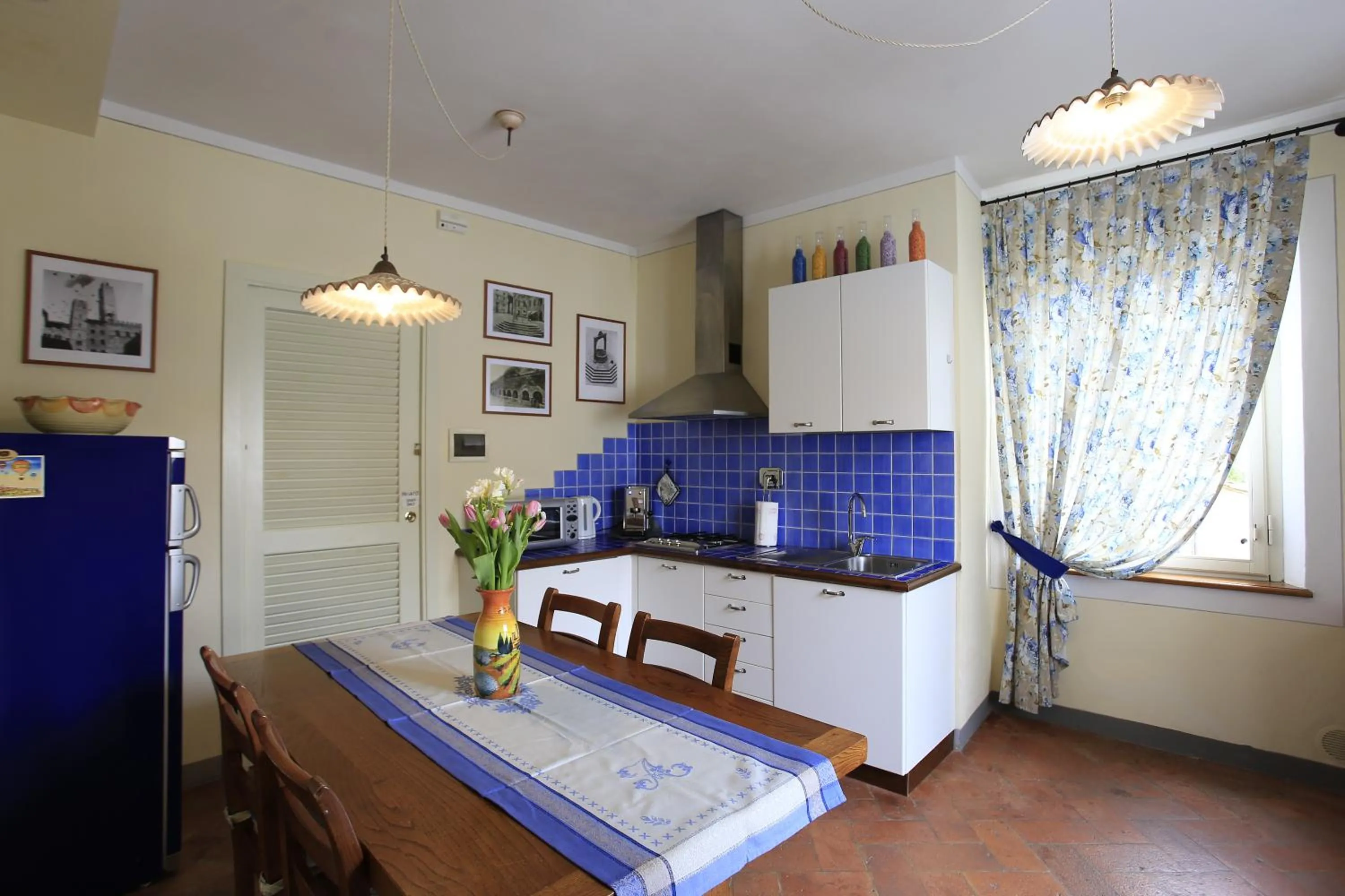 Communal kitchen in Palazzo Mari