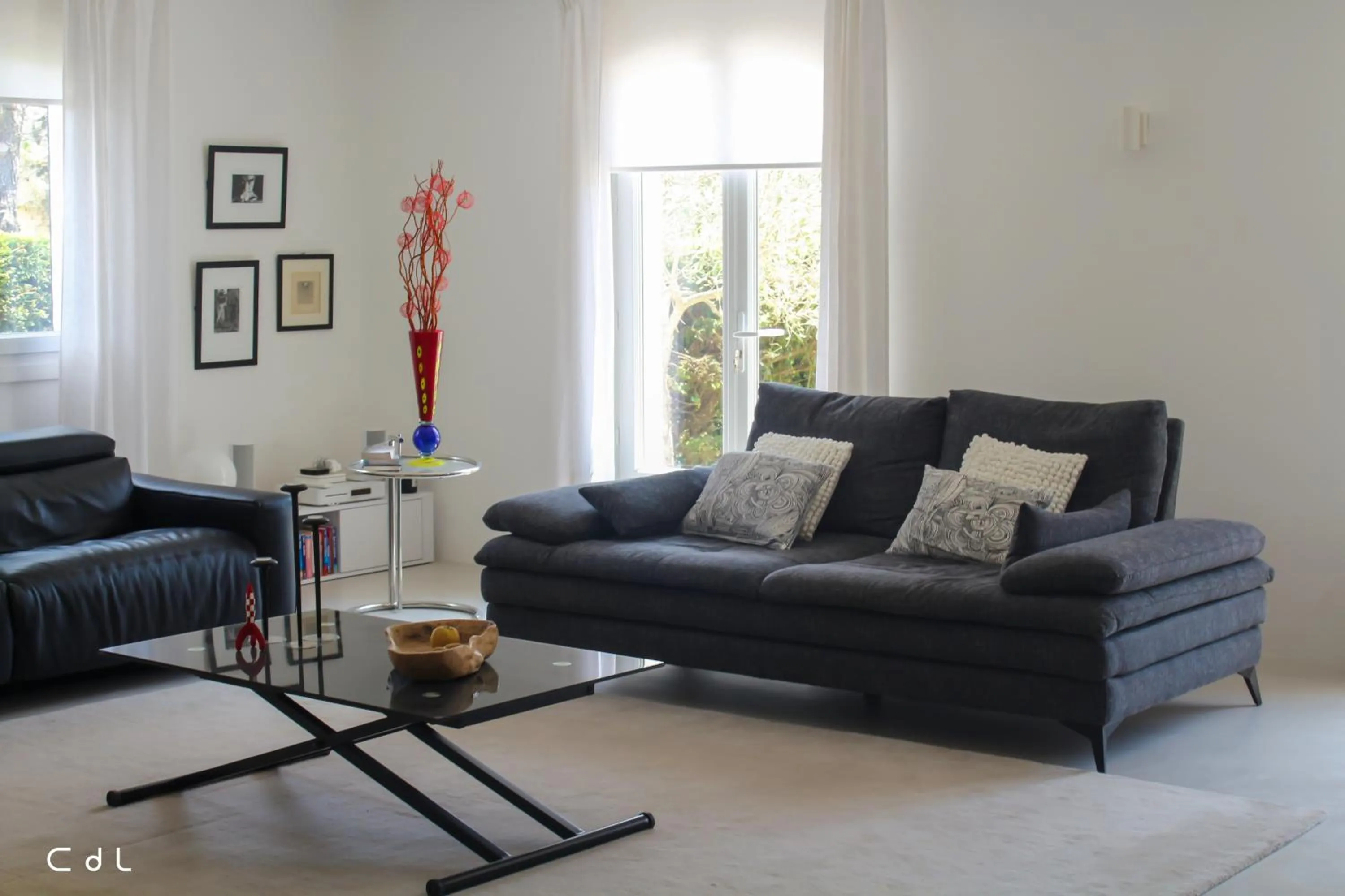 Living room in Croissant de Lune