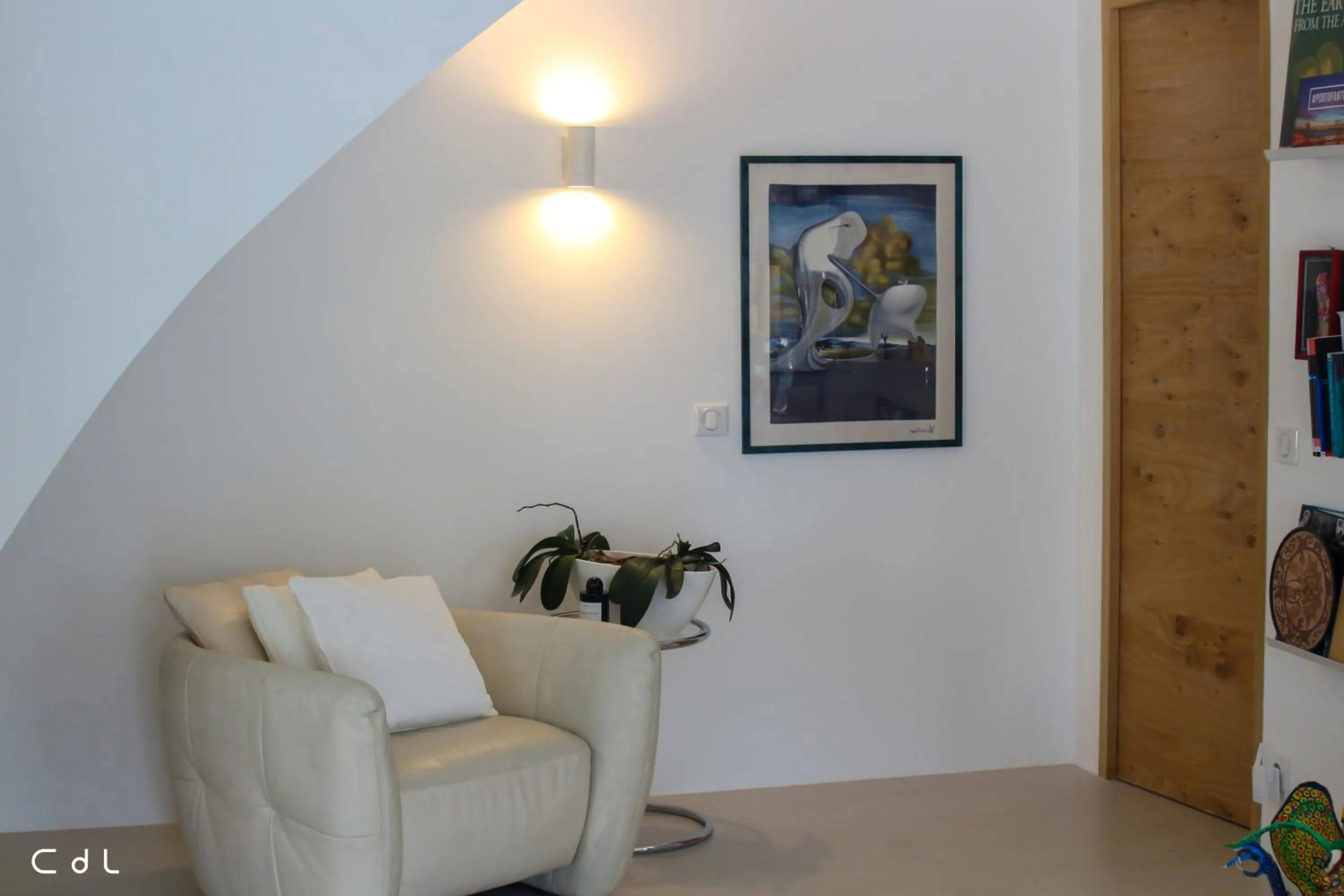 Living room in Croissant de Lune