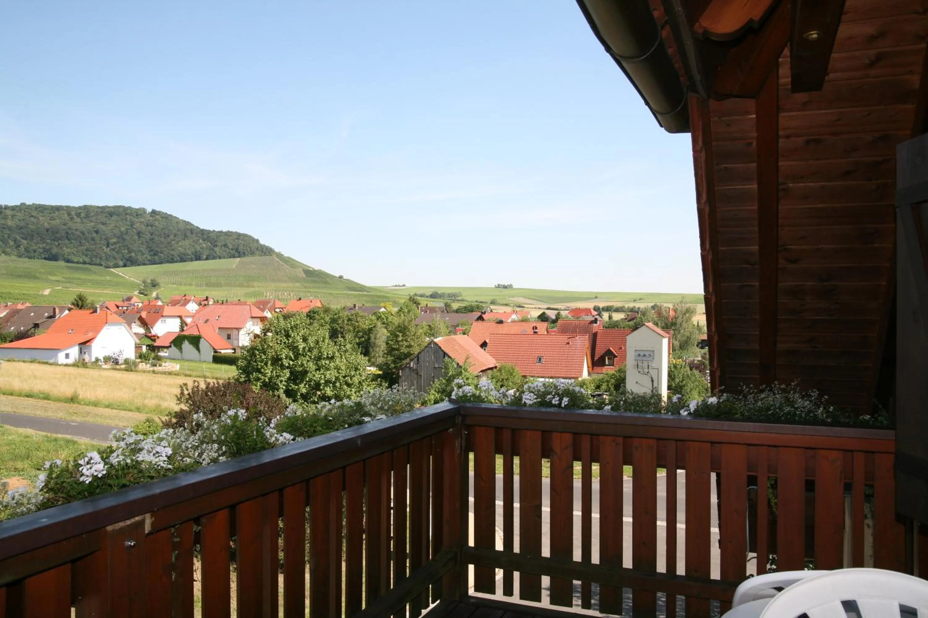 Balcony/Terrace in Hotel & Gasthof zum Rödelseer Schwan