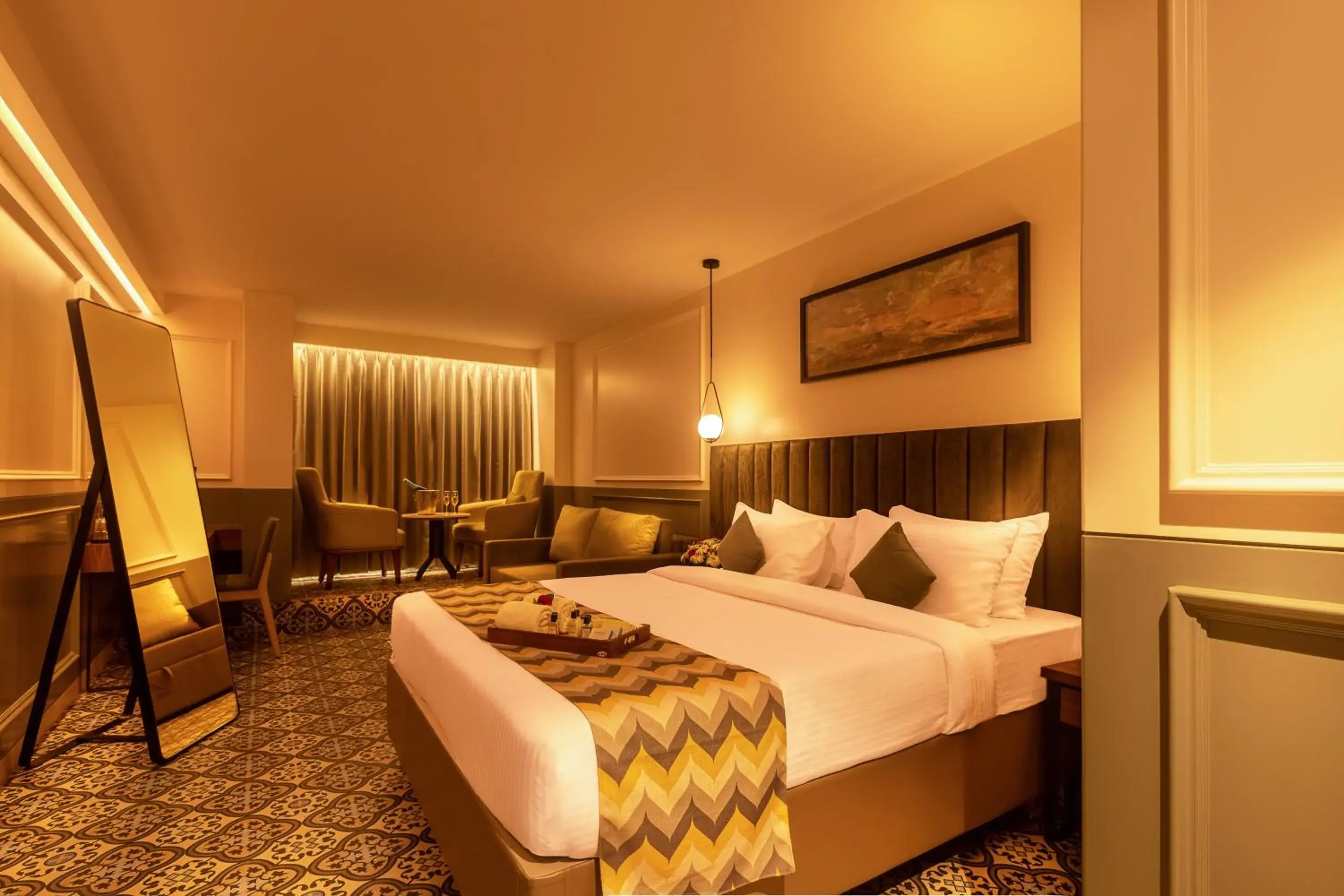 Bedroom, Bed in Sapphire Boutique Hotel Bedroom, Bed in Sapphire Boutique Hotel