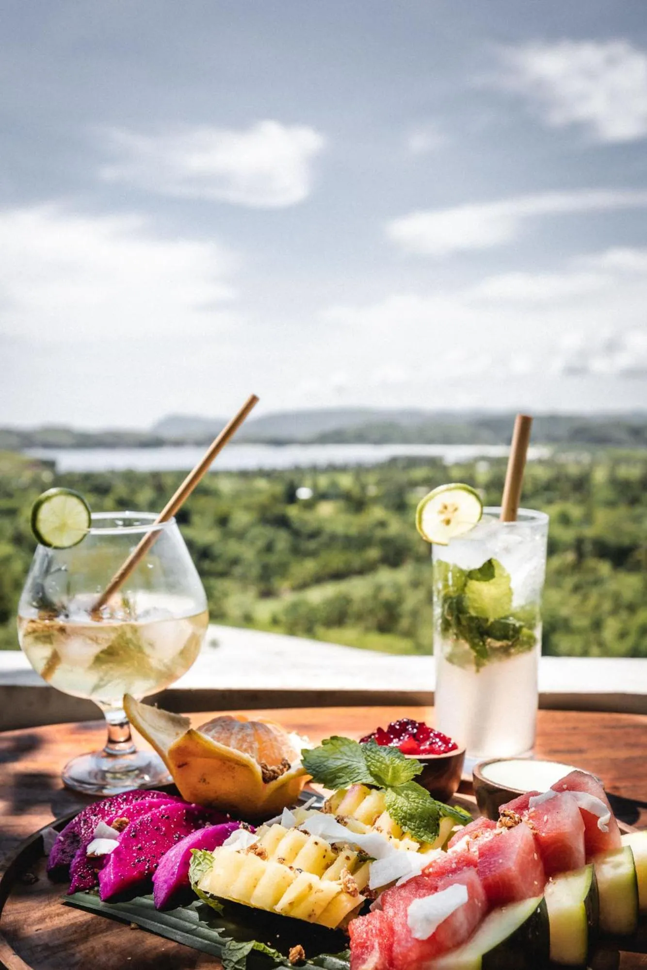 Natural landscape in Dome Lombok