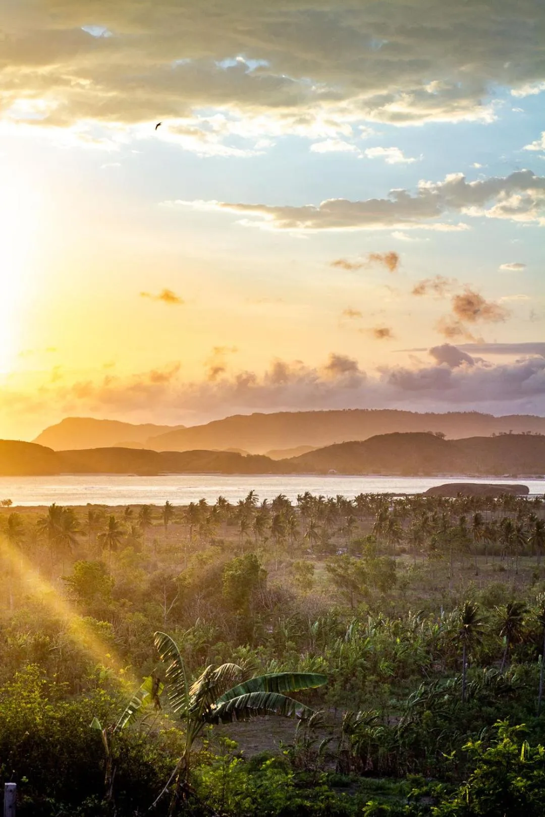 Natural landscape in Dome Lombok