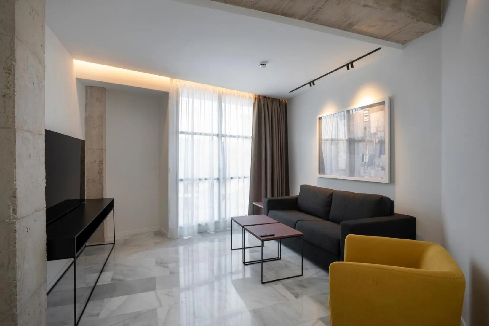 Living room in Fetén