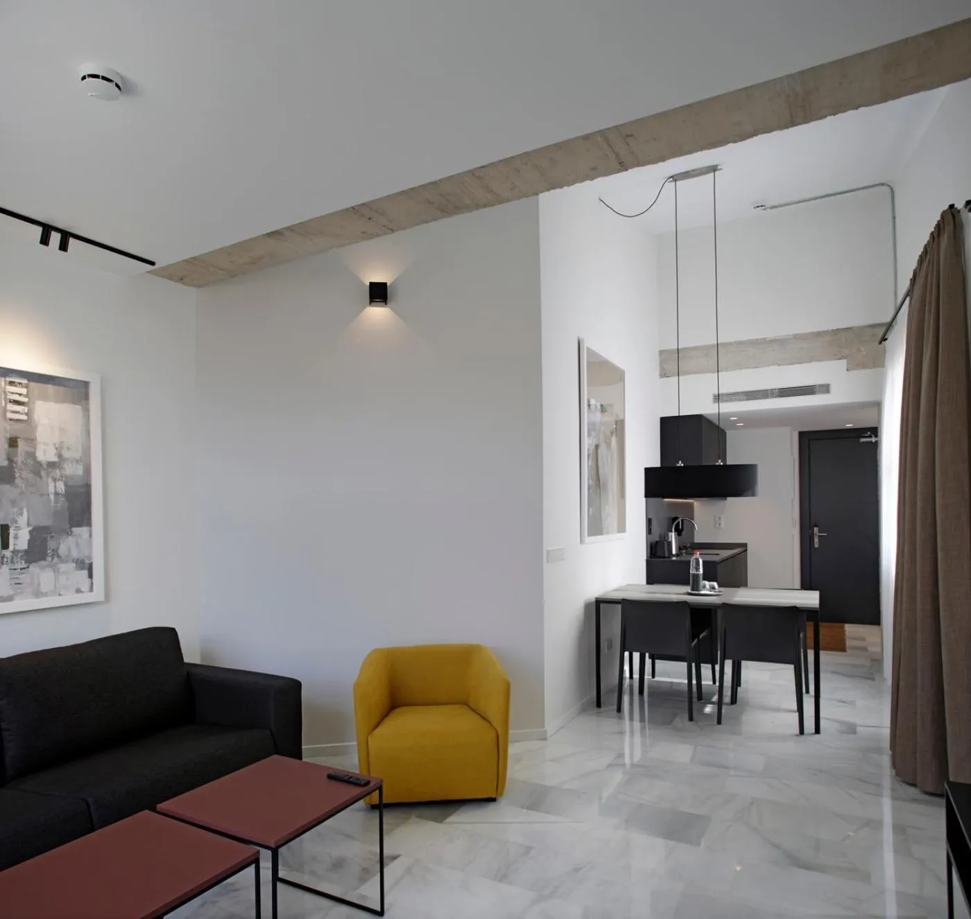 Living room in Fetén