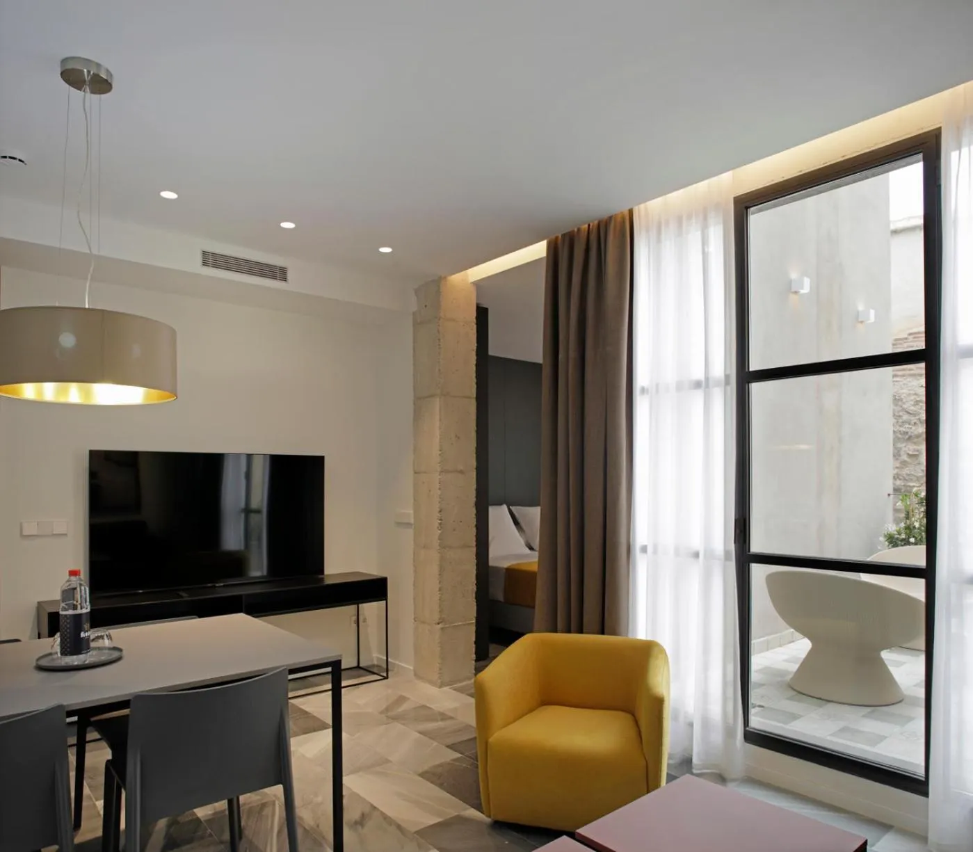 Living room in Fetén