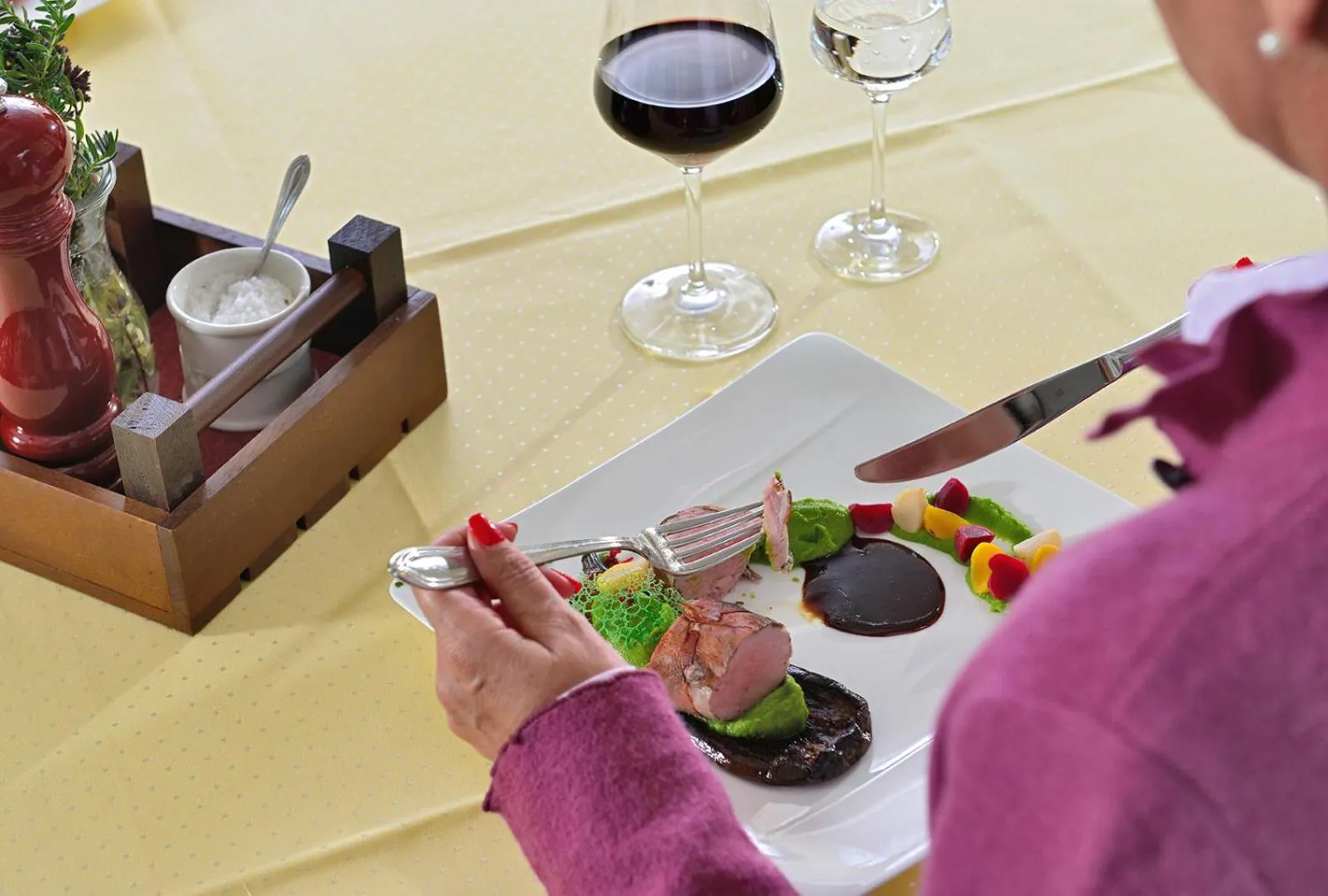 Restaurant/places to eat in Hotel Der Lindenhof