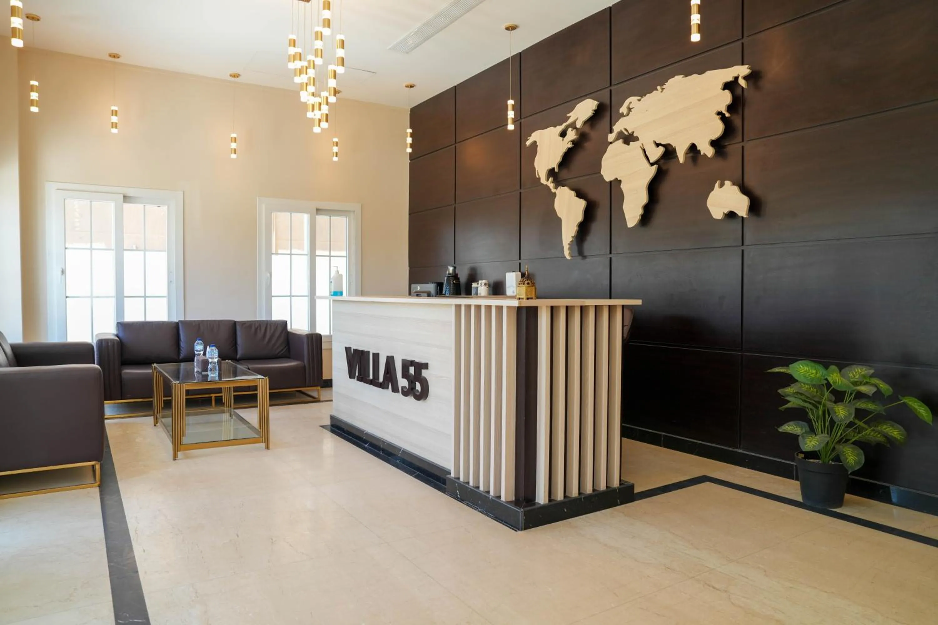 Lobby or reception in Villa 55