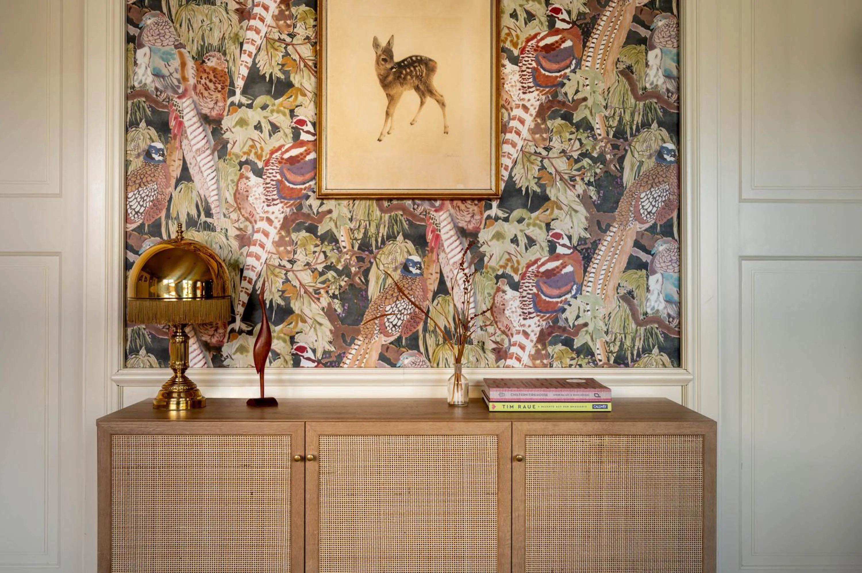 Decorative detail in Boutique Hotel Bellevue Lermoos