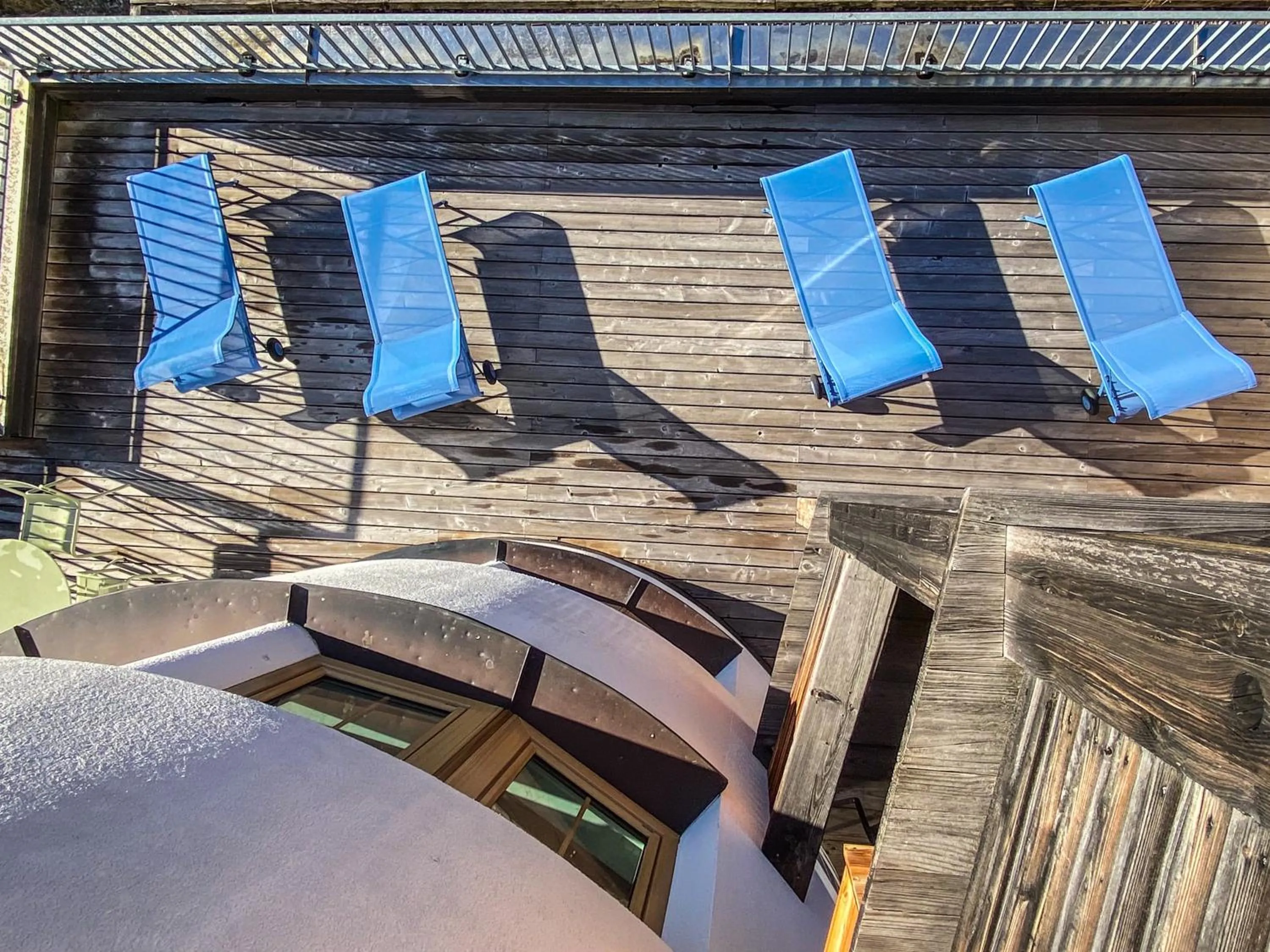 Balcony/Terrace in Boutique Hotel Bellevue Lermoos