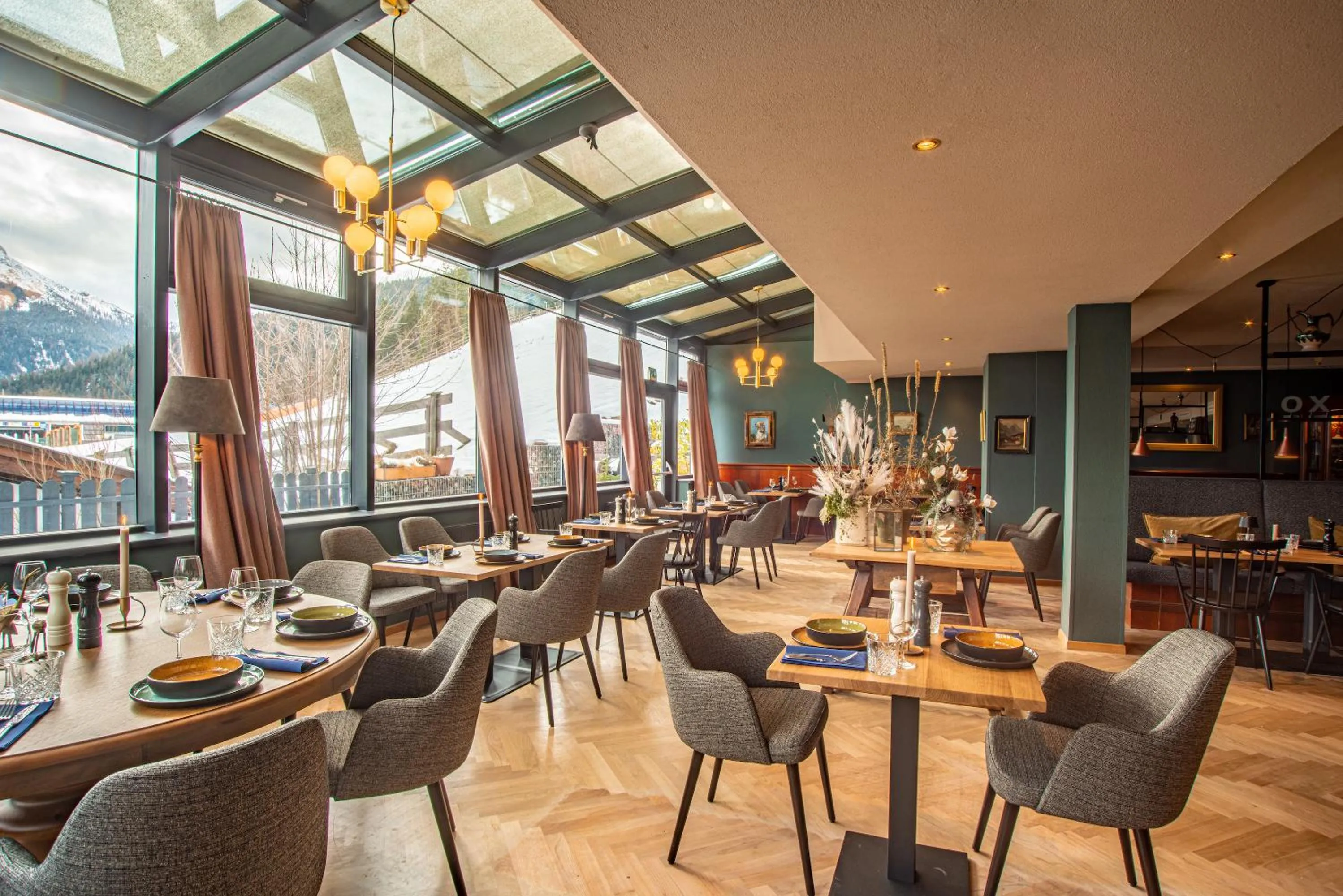 Restaurant/places to eat in Boutique Hotel Bellevue Lermoos