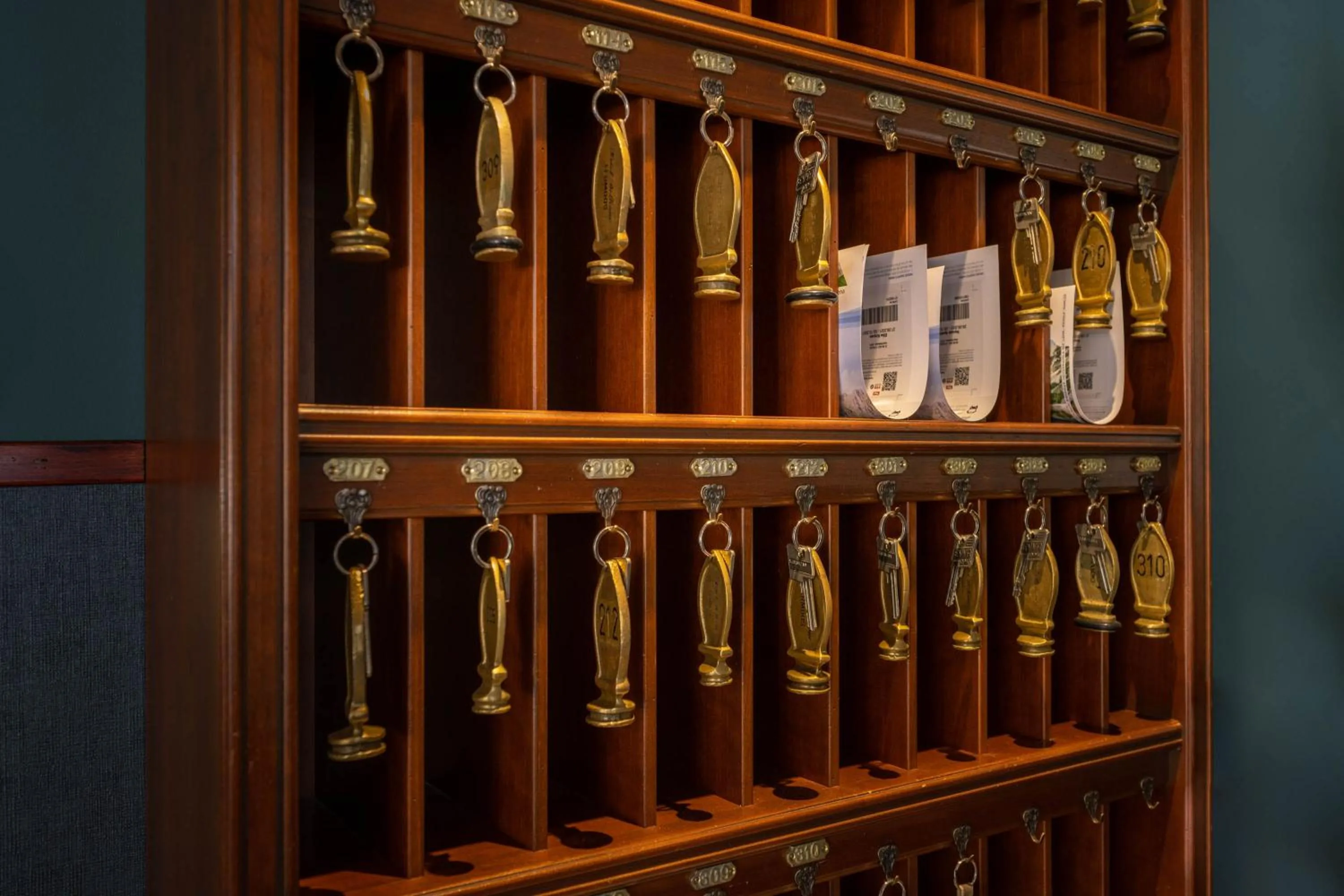 Decorative detail in Boutique Hotel Bellevue Lermoos