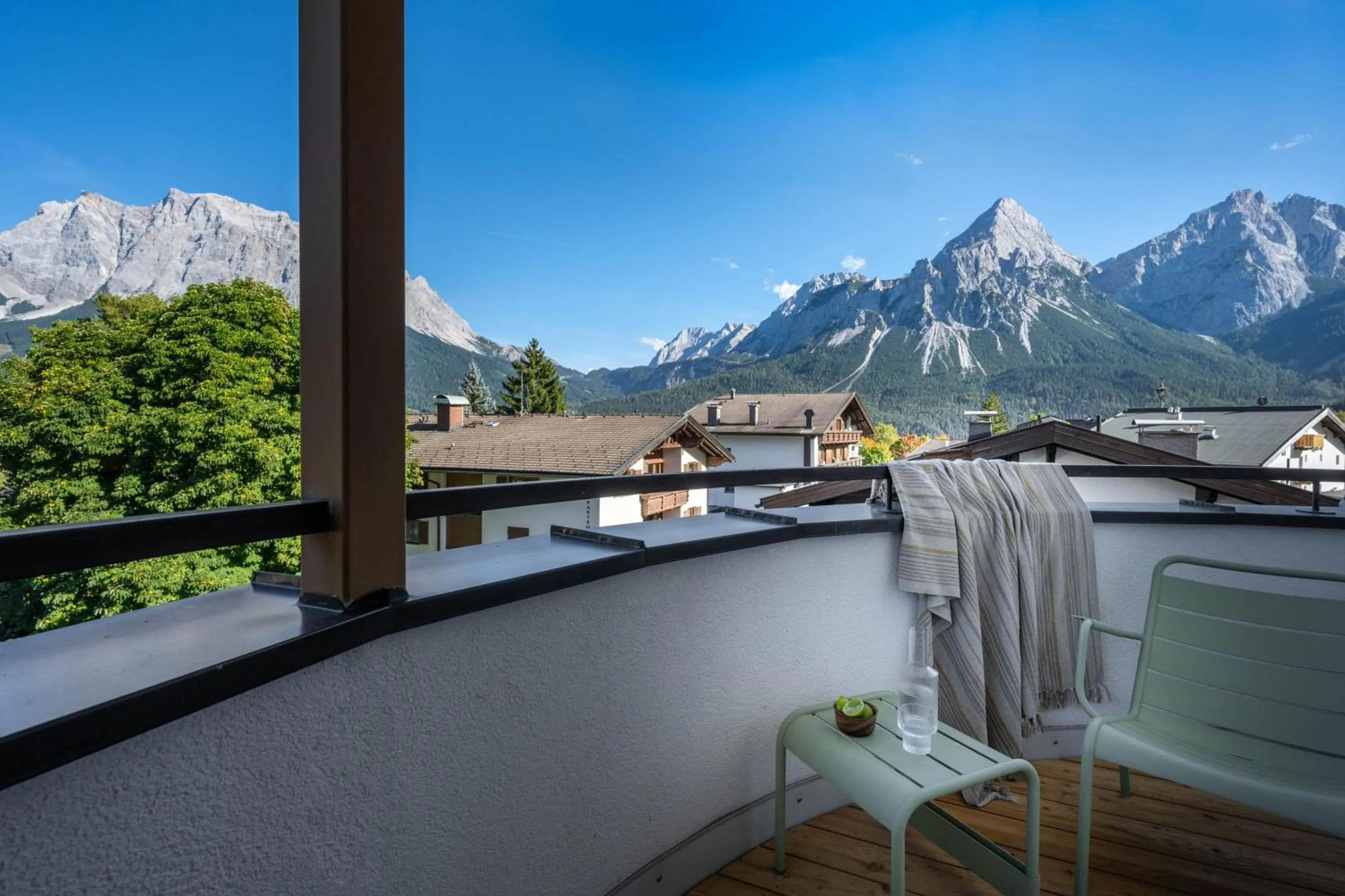 View (from property/room) in Boutique Hotel Bellevue Lermoos