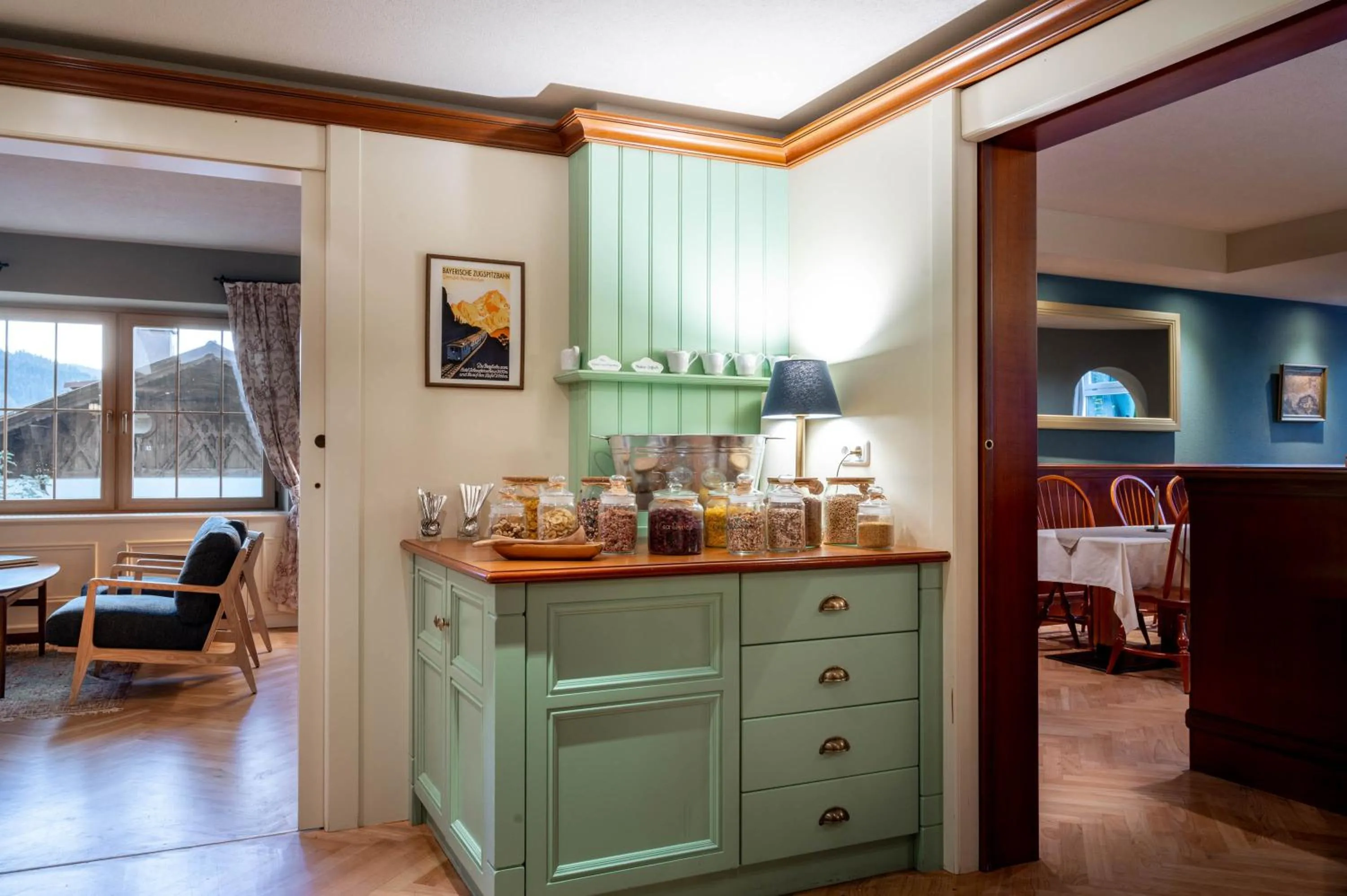 Buffet breakfast in Boutique Hotel Bellevue Lermoos