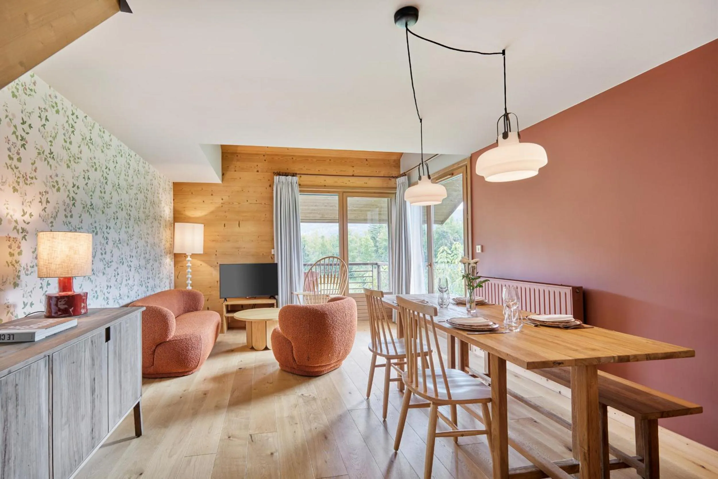 Living room in Best Western Plus Pays du Mont Blanc