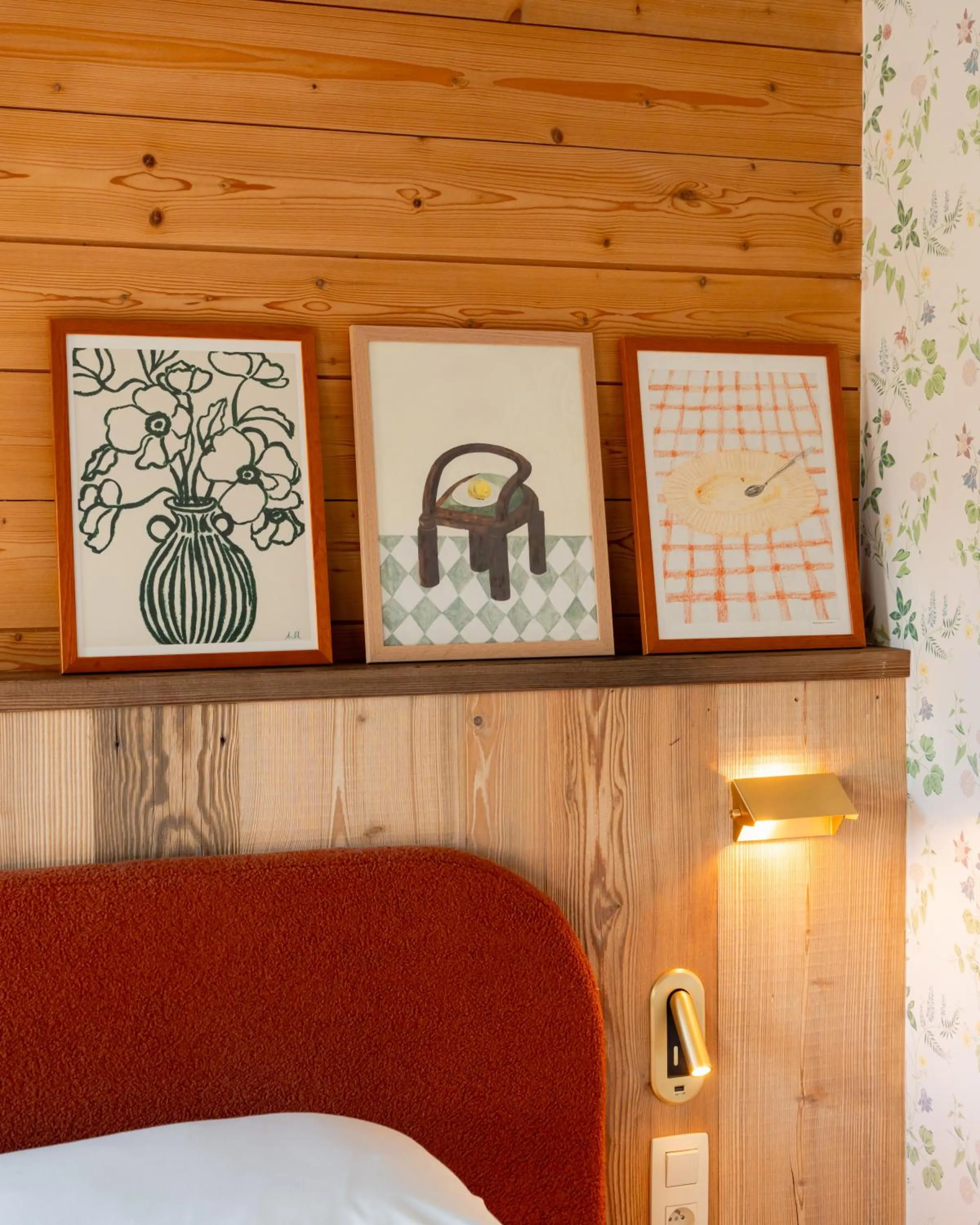 Decorative detail, Bed in Best Western Plus Pays du Mont Blanc