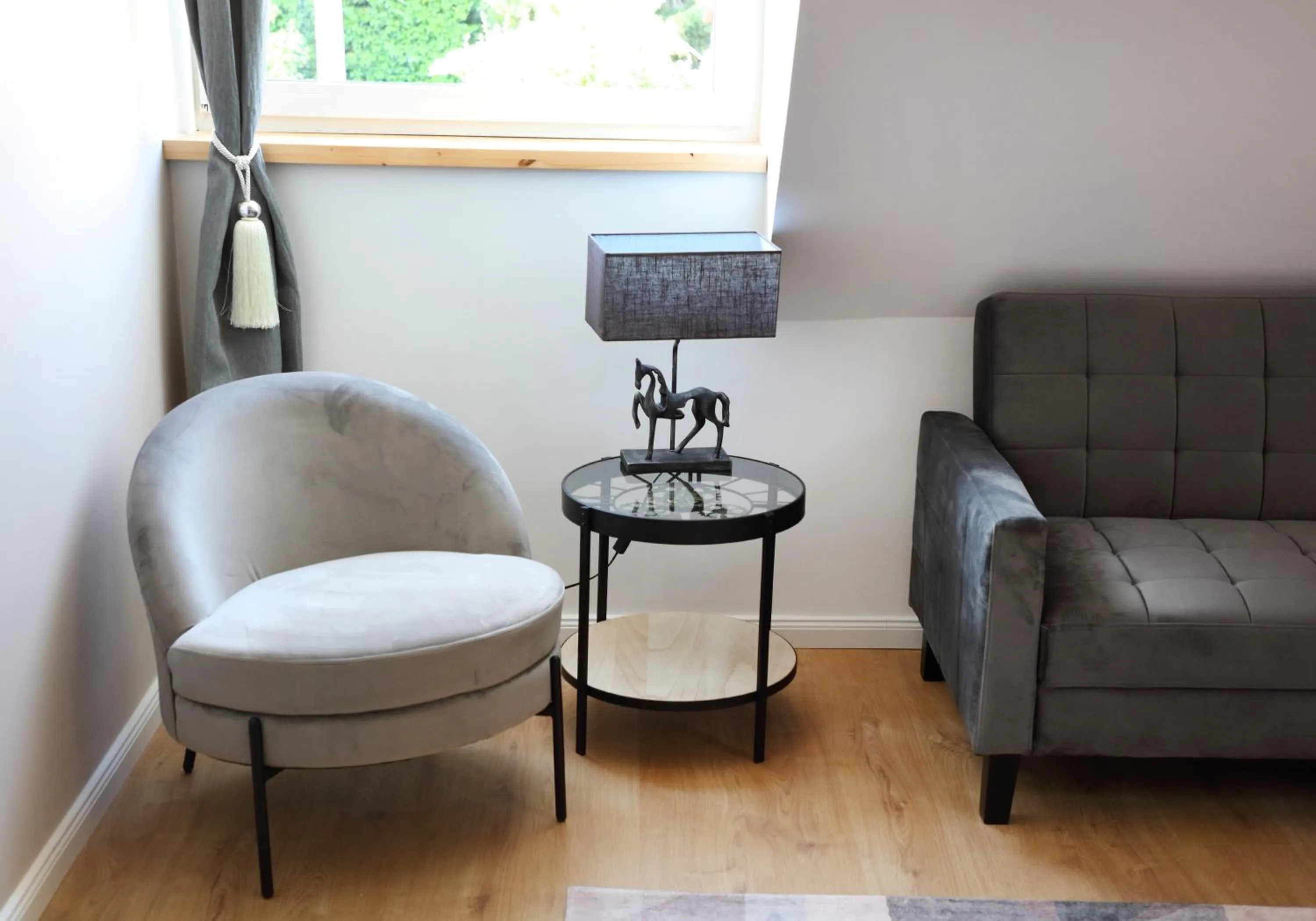 Seating area in Duna P'Art Panzió