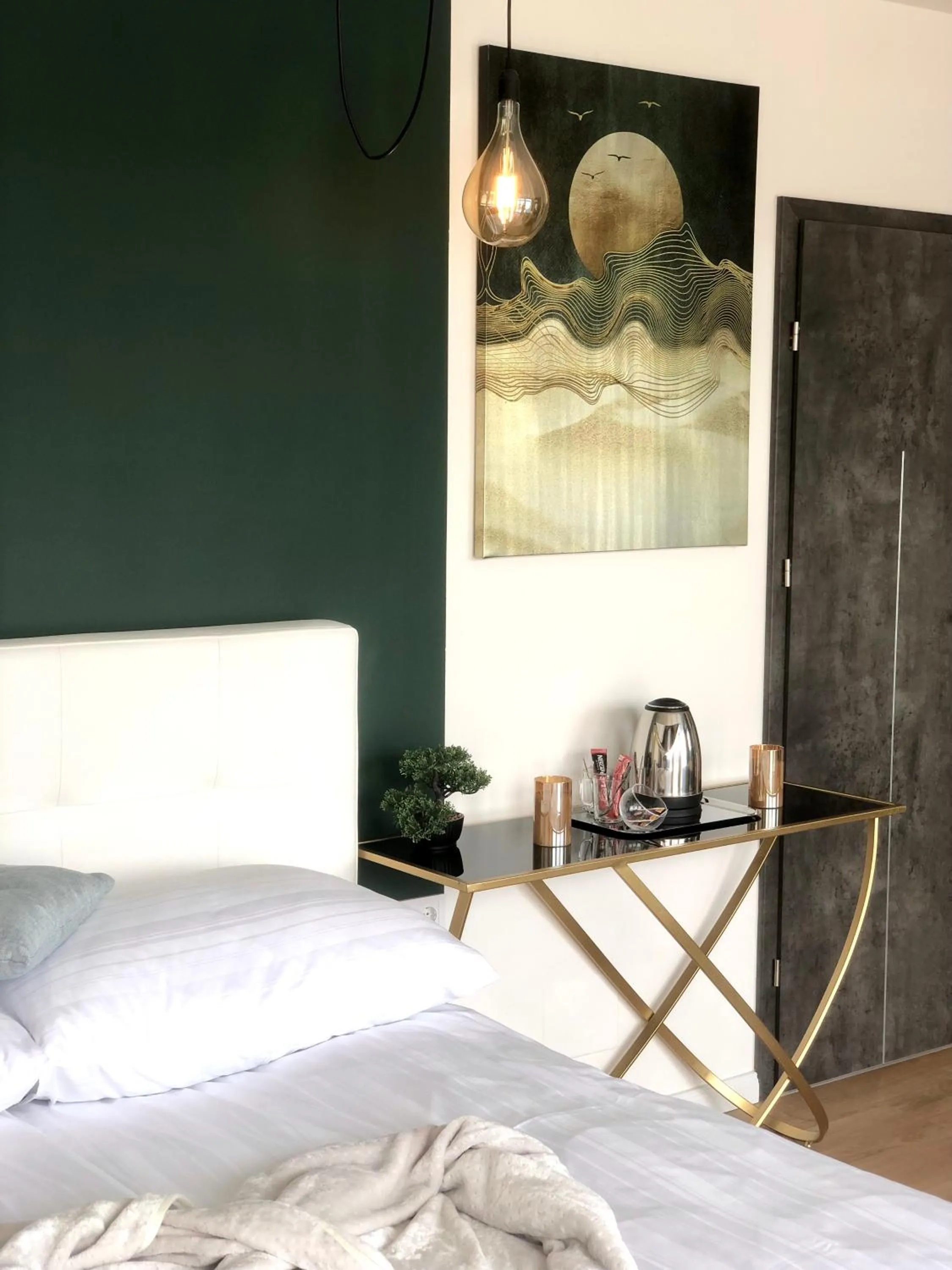 Bedroom, Bed in Duna P'Art Panzió