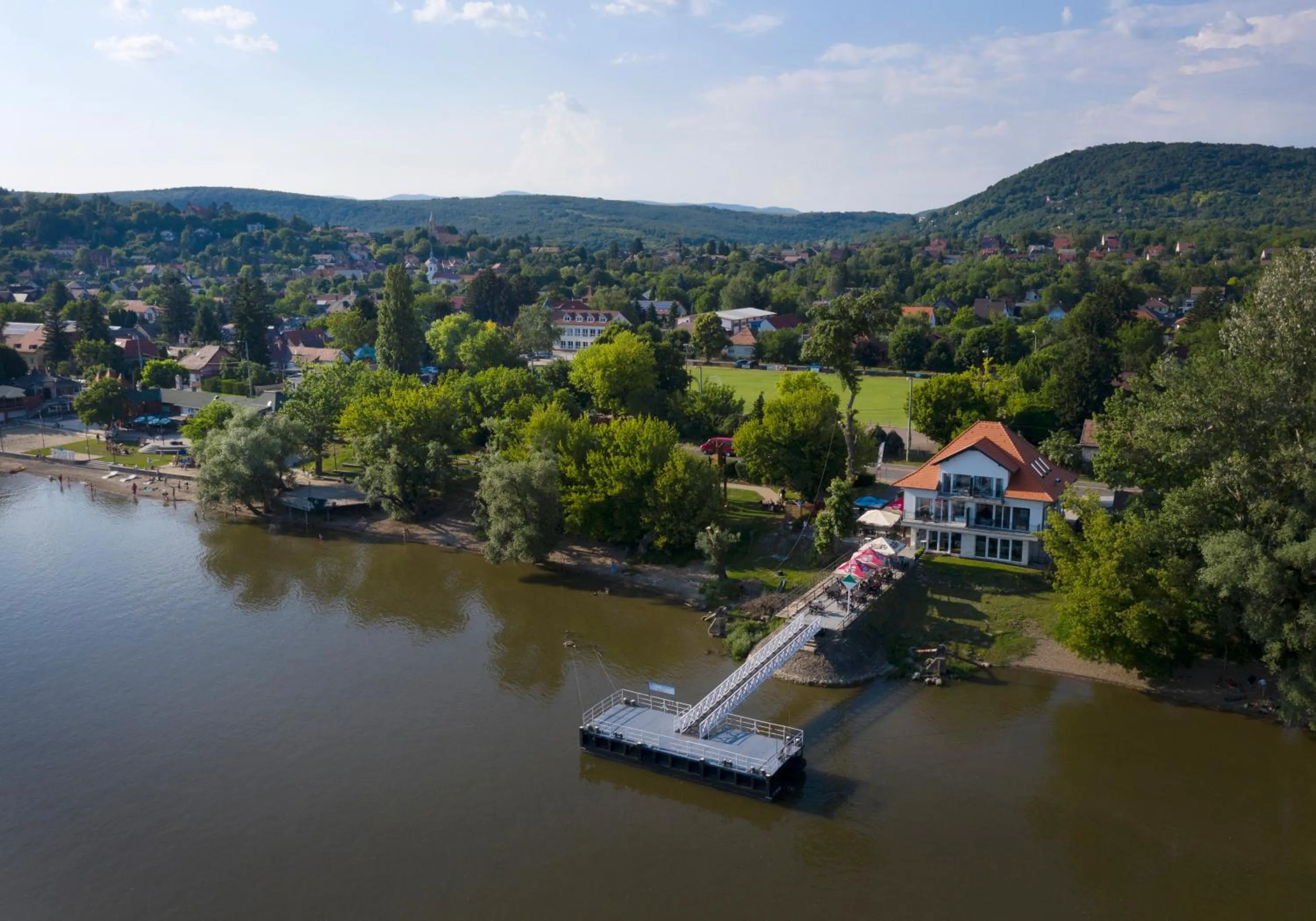 Bird's eye view in Duna P'Art Panzió