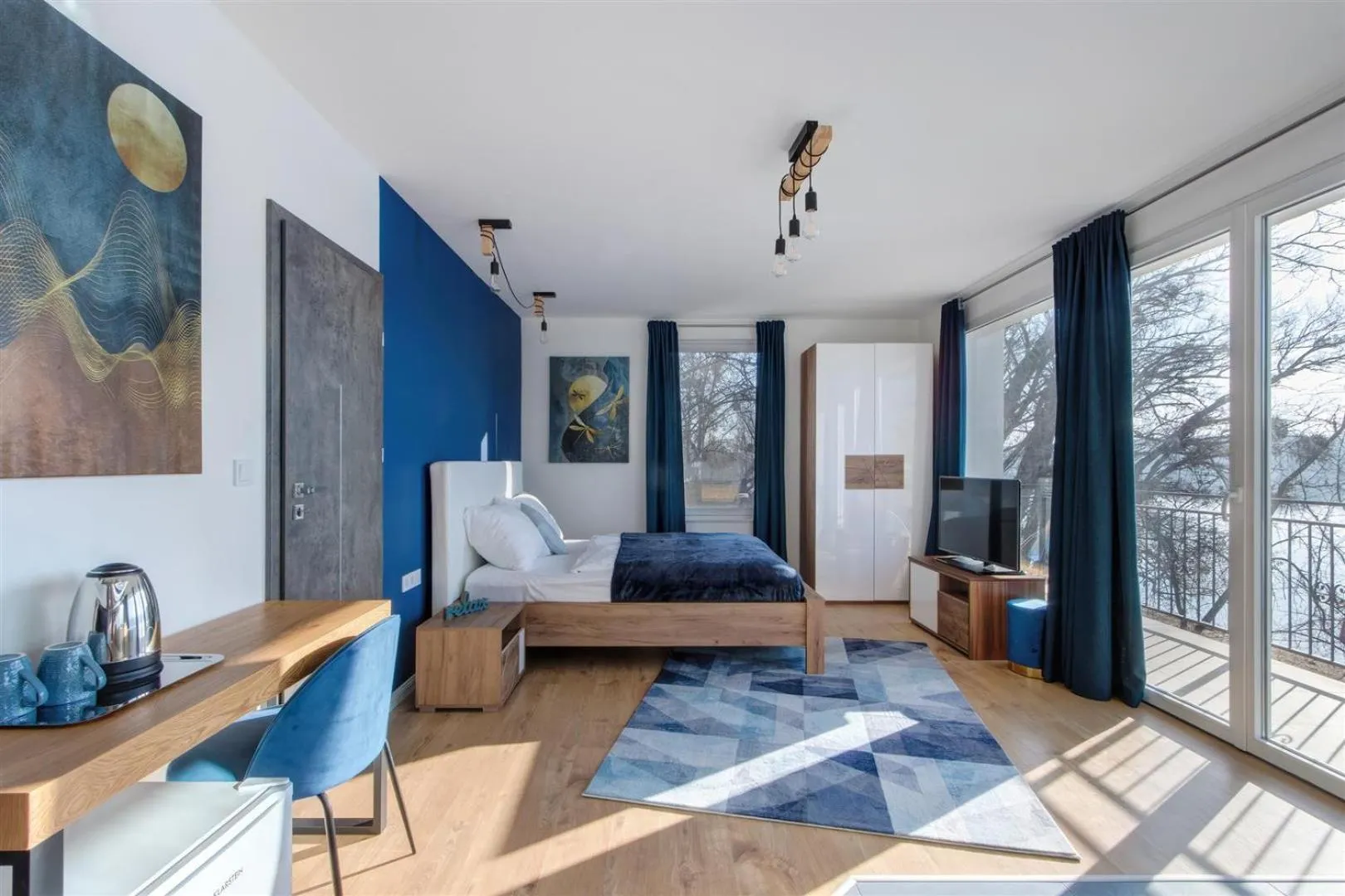 Coffee/tea facilities in Duna P'Art Panzió