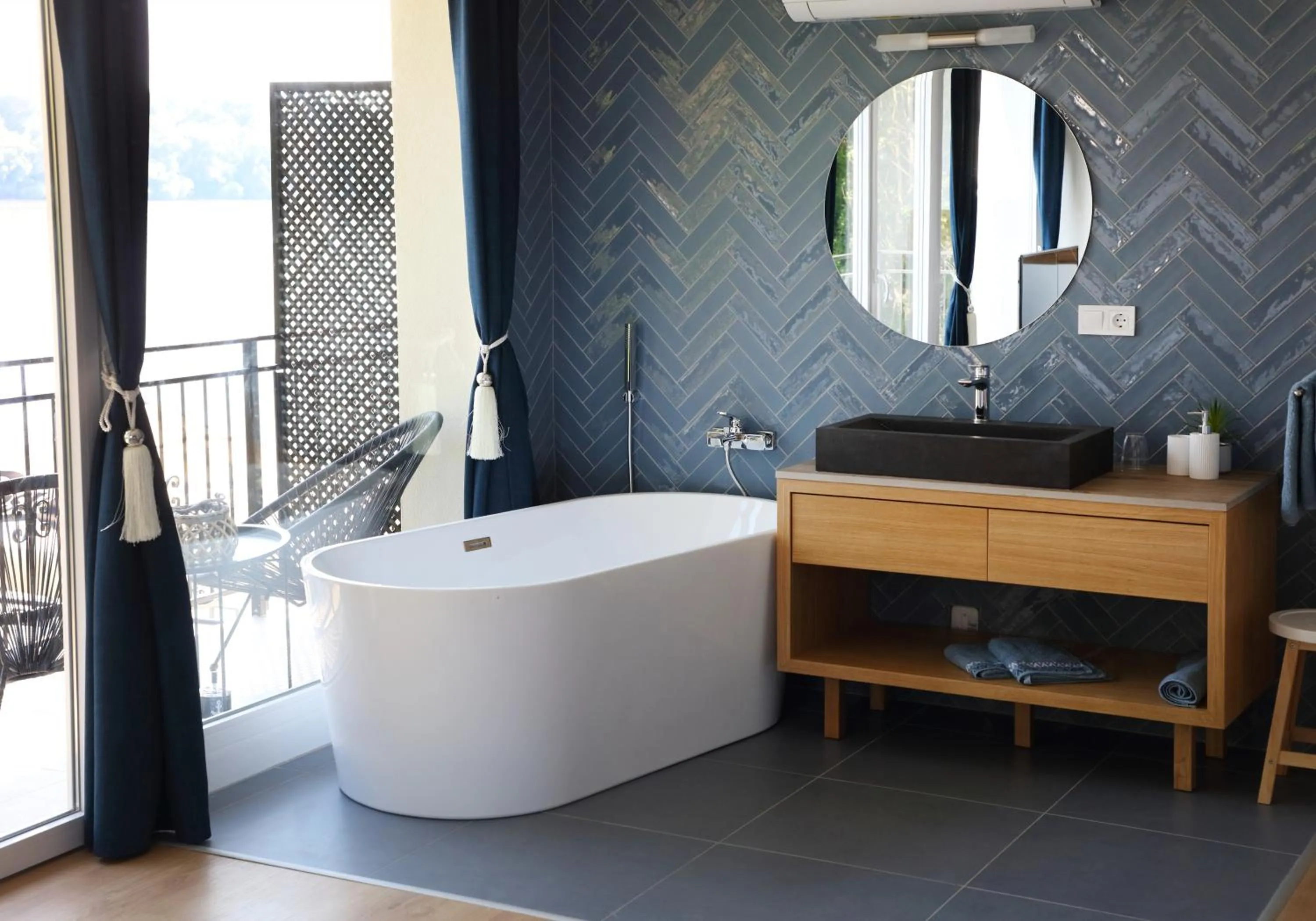 Bathroom in Duna P'Art Panzió