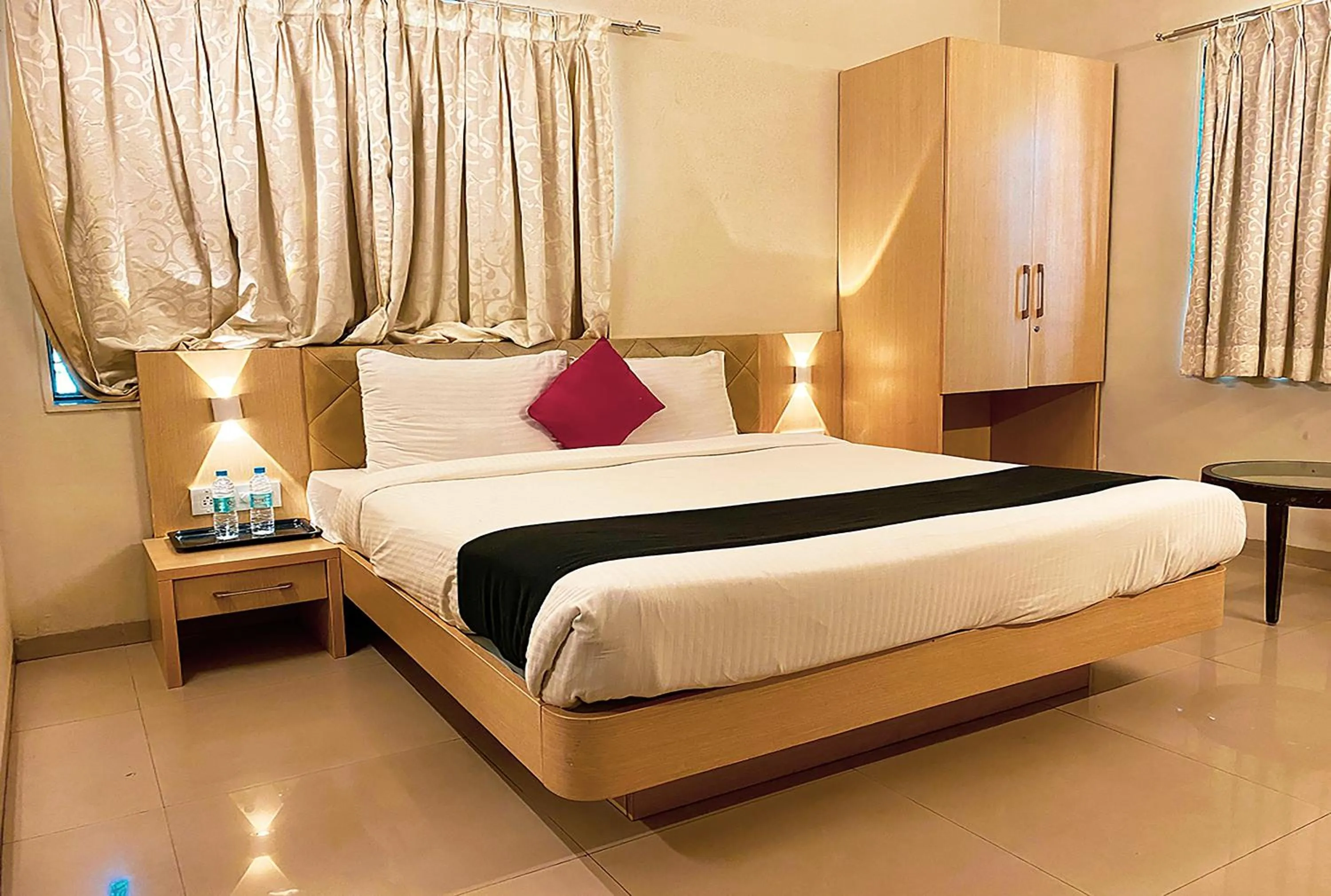 Bed in Aron Resort Lonavala - Near Old Mumbai Pune Highway
