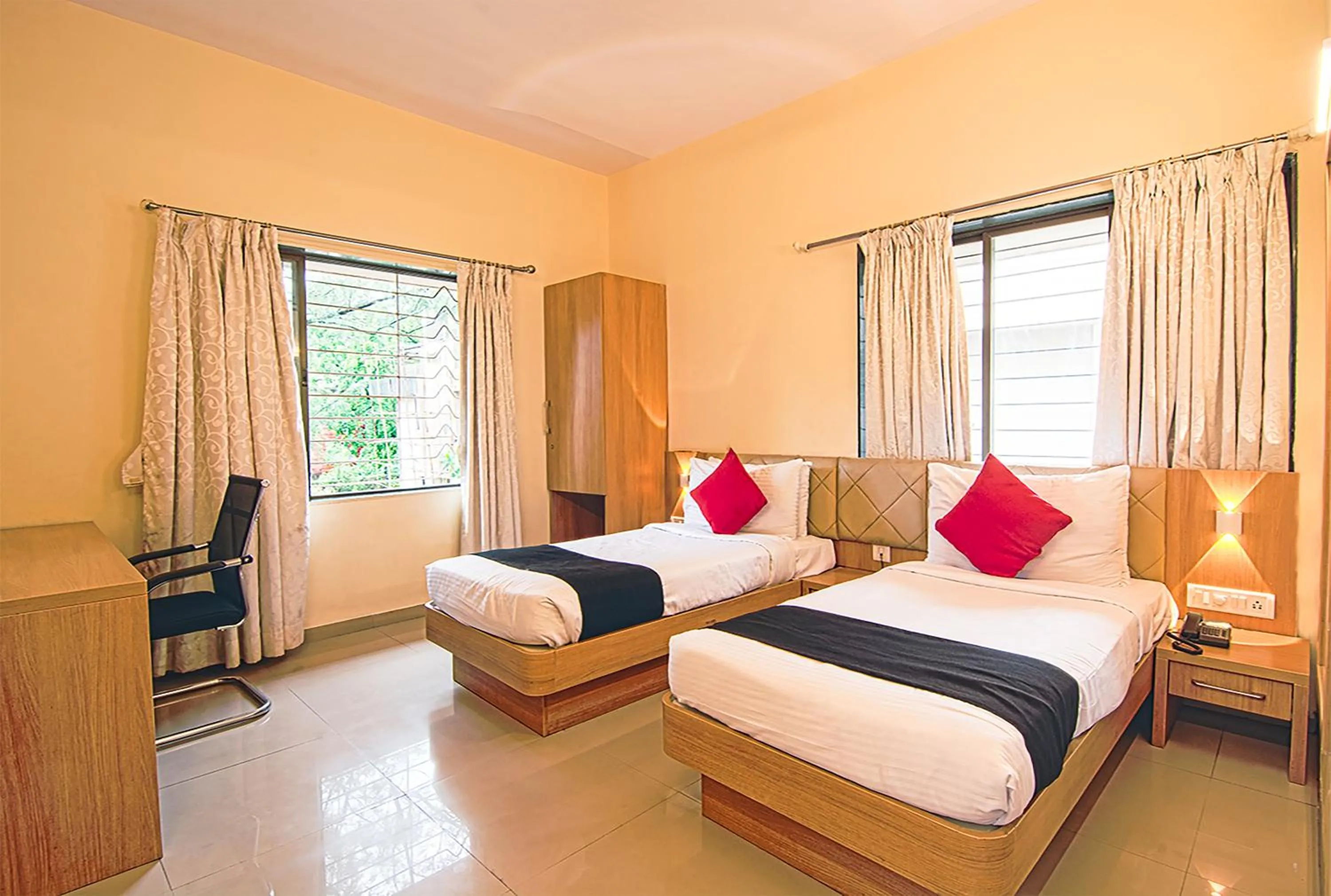 Bed in Aron Resort Lonavala - Near Old Mumbai Pune Highway