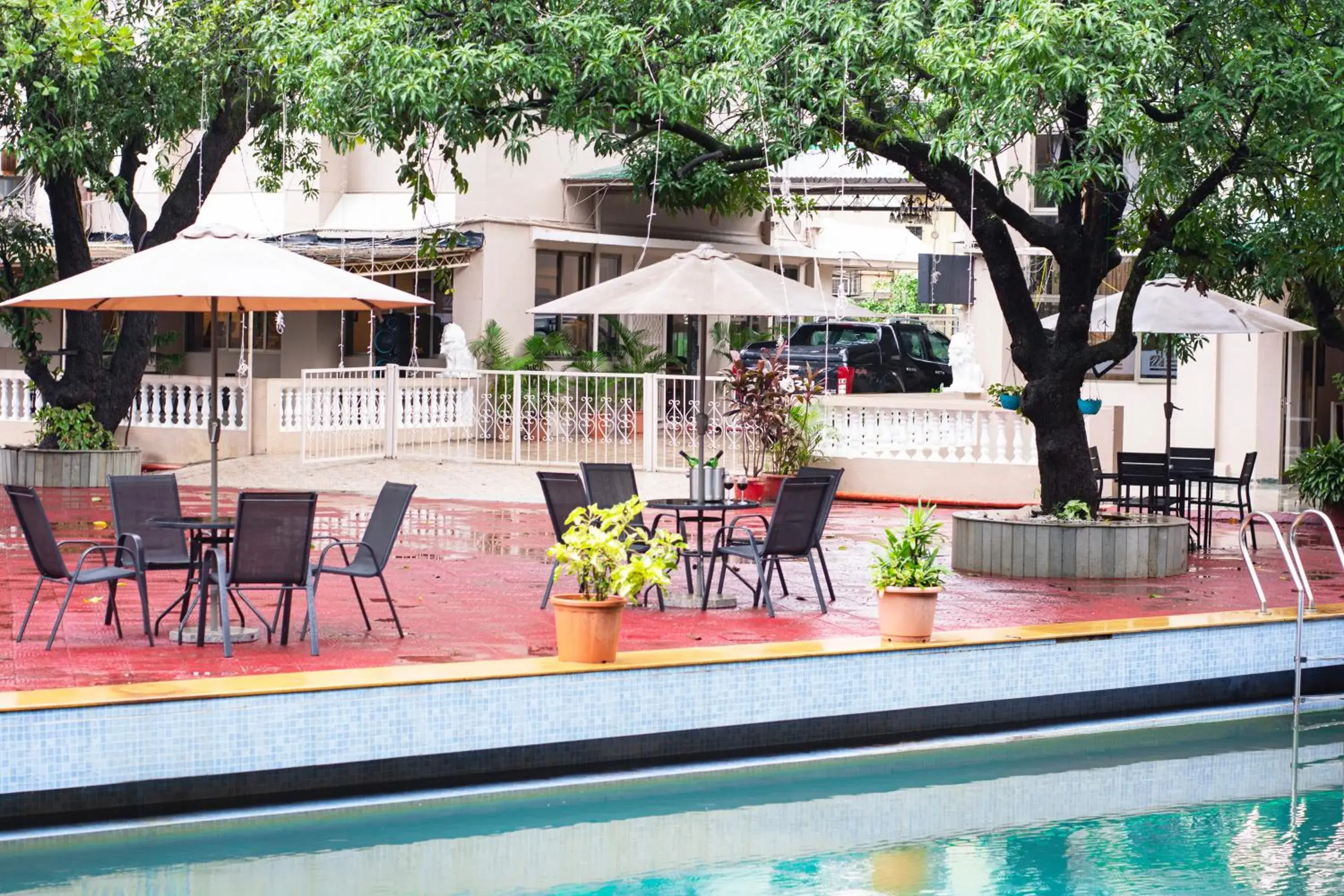 Swimming pool in Aron Resort Lonavala - Near Old Mumbai Pune Highway Swimming pool in Aron Resort Lonavala - Near Old Mumbai Pune Highway