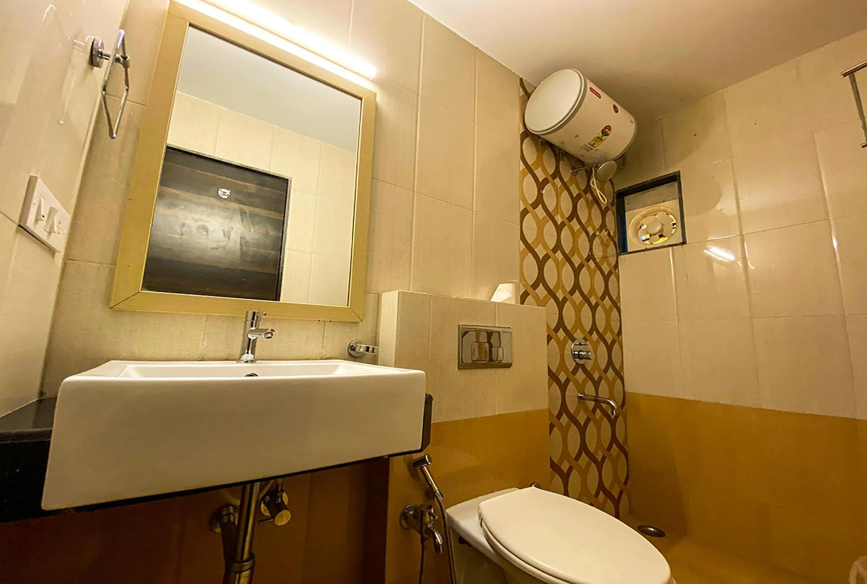 Bathroom in Aron Resort Lonavala - Near Old Mumbai Pune Highway