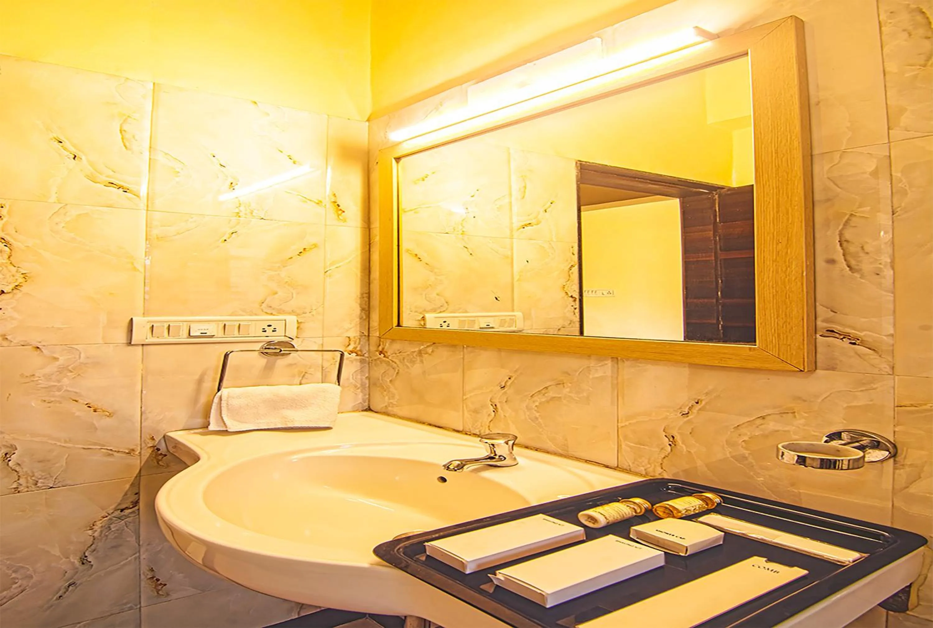 Bathroom in Aron Resort Lonavala - Near Old Mumbai Pune Highway