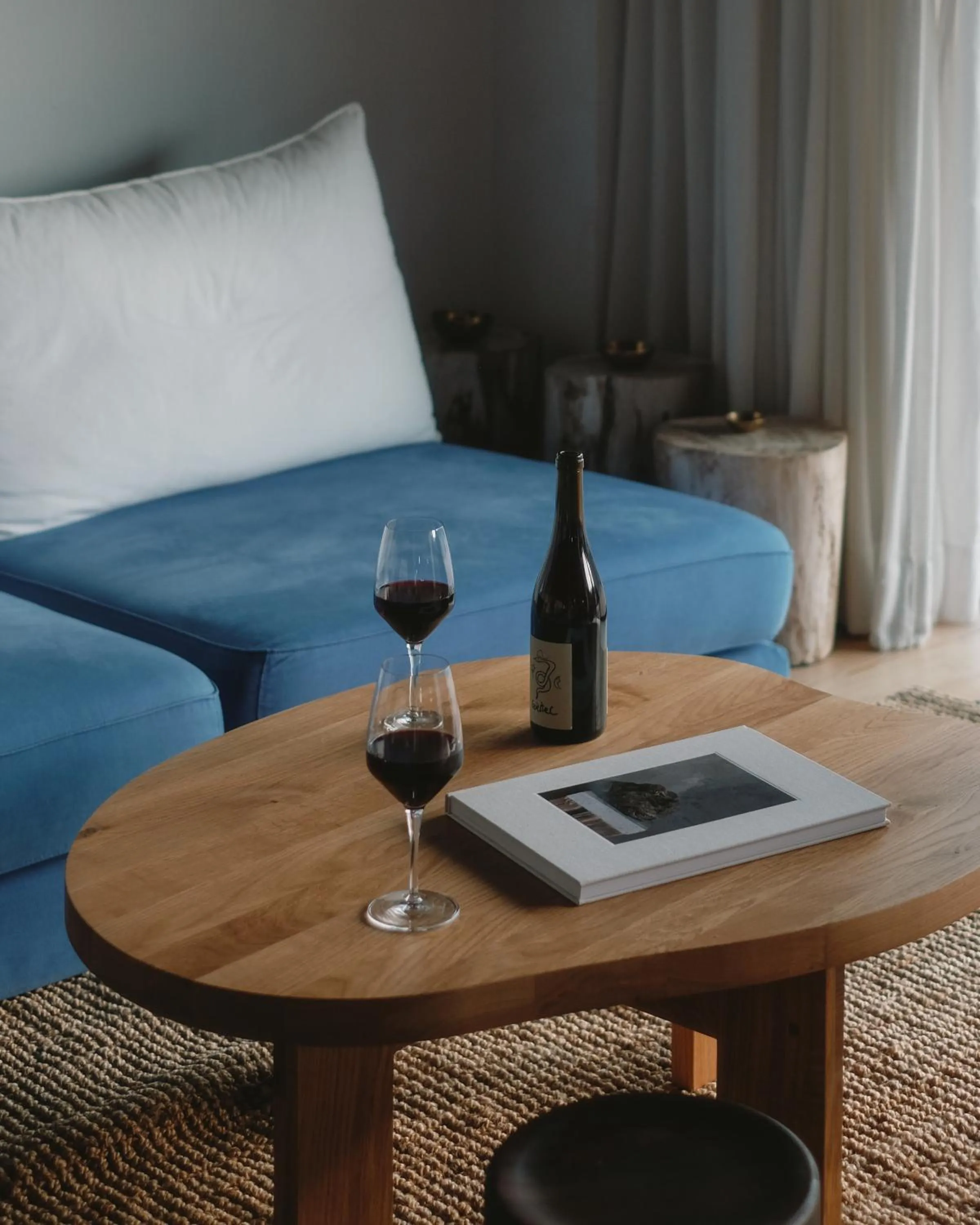 Seating area in Hotel Casa Nereta