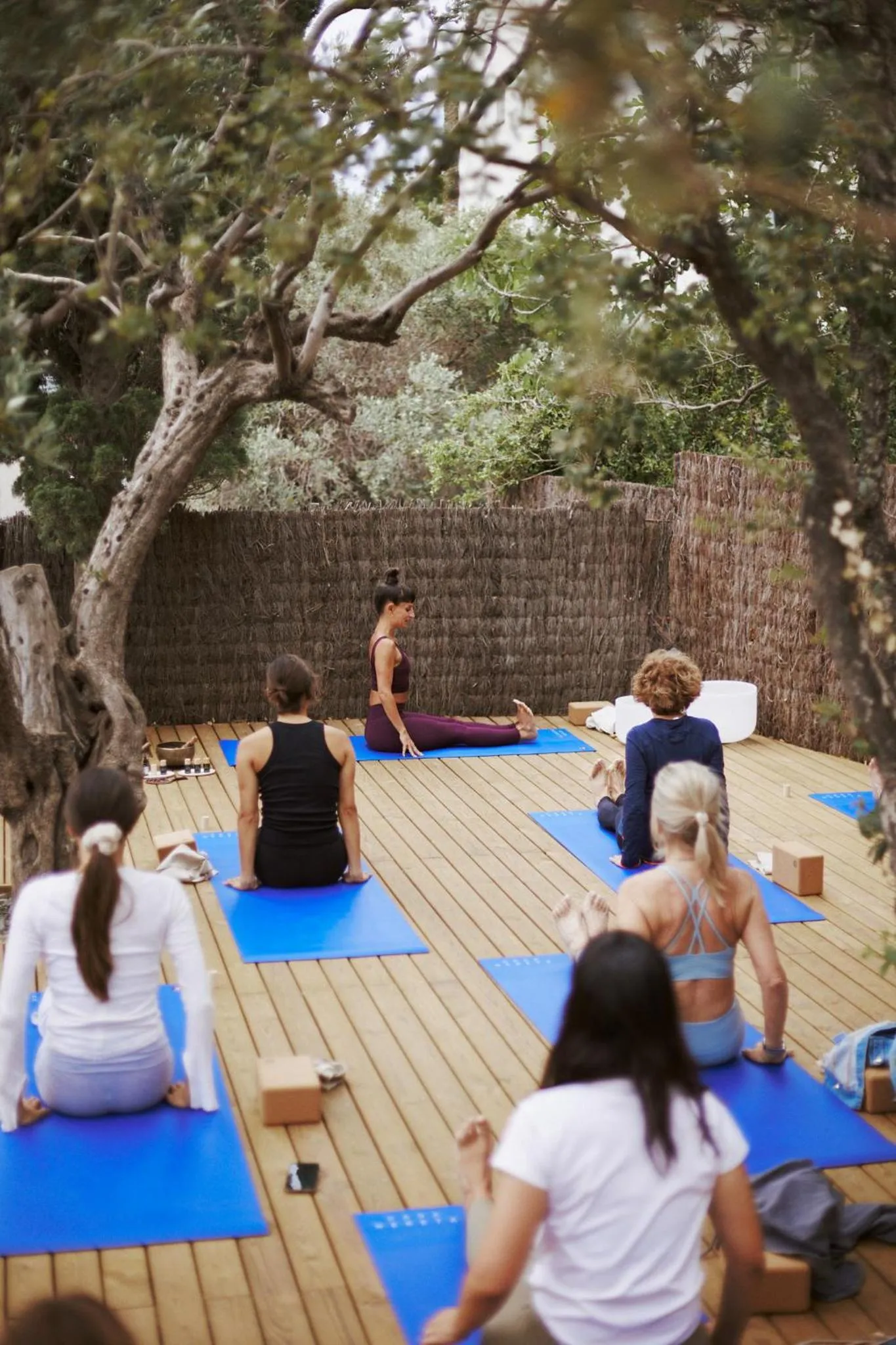 Patio in Hotel Casa Nereta