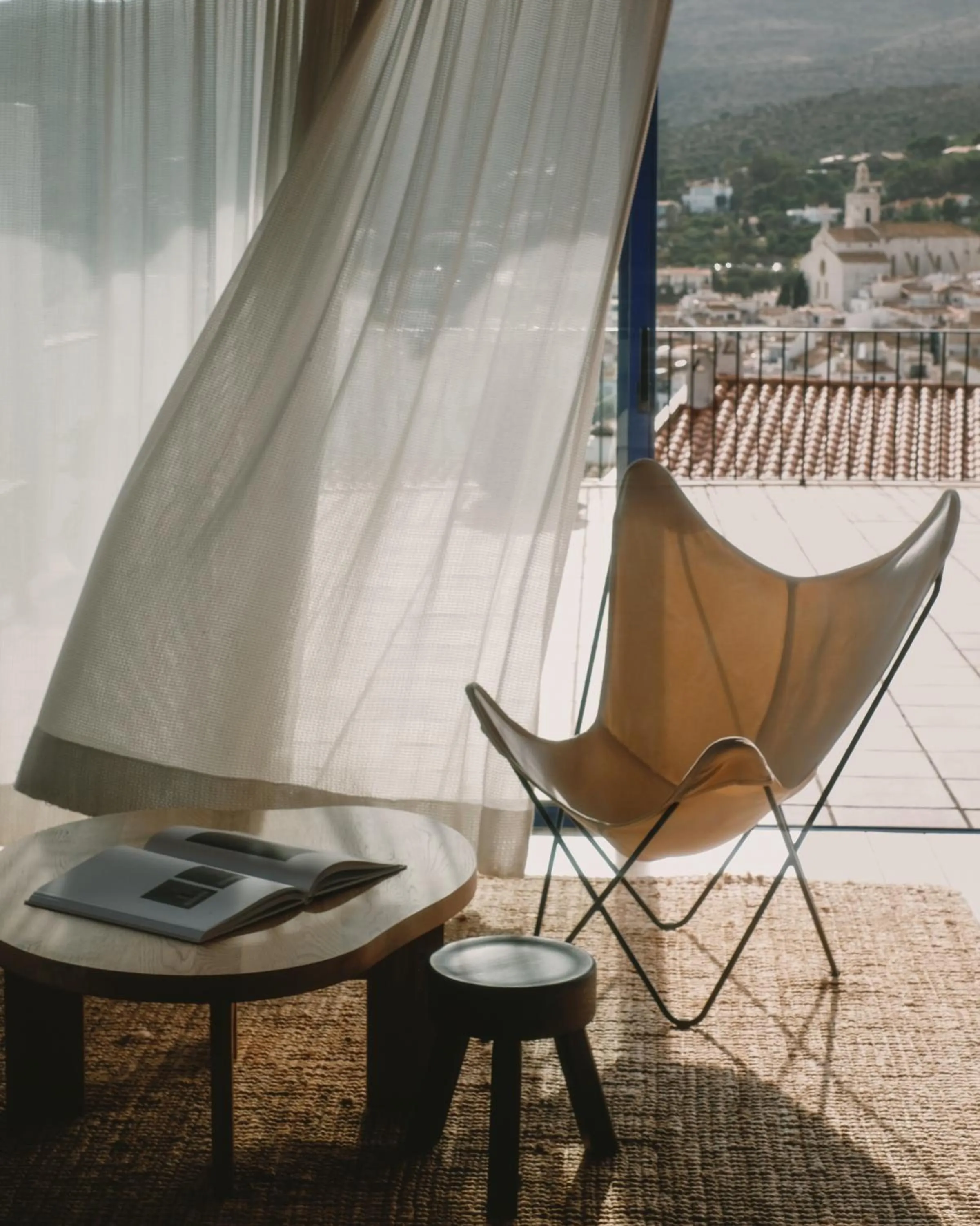 Seating area in Hotel Casa Nereta