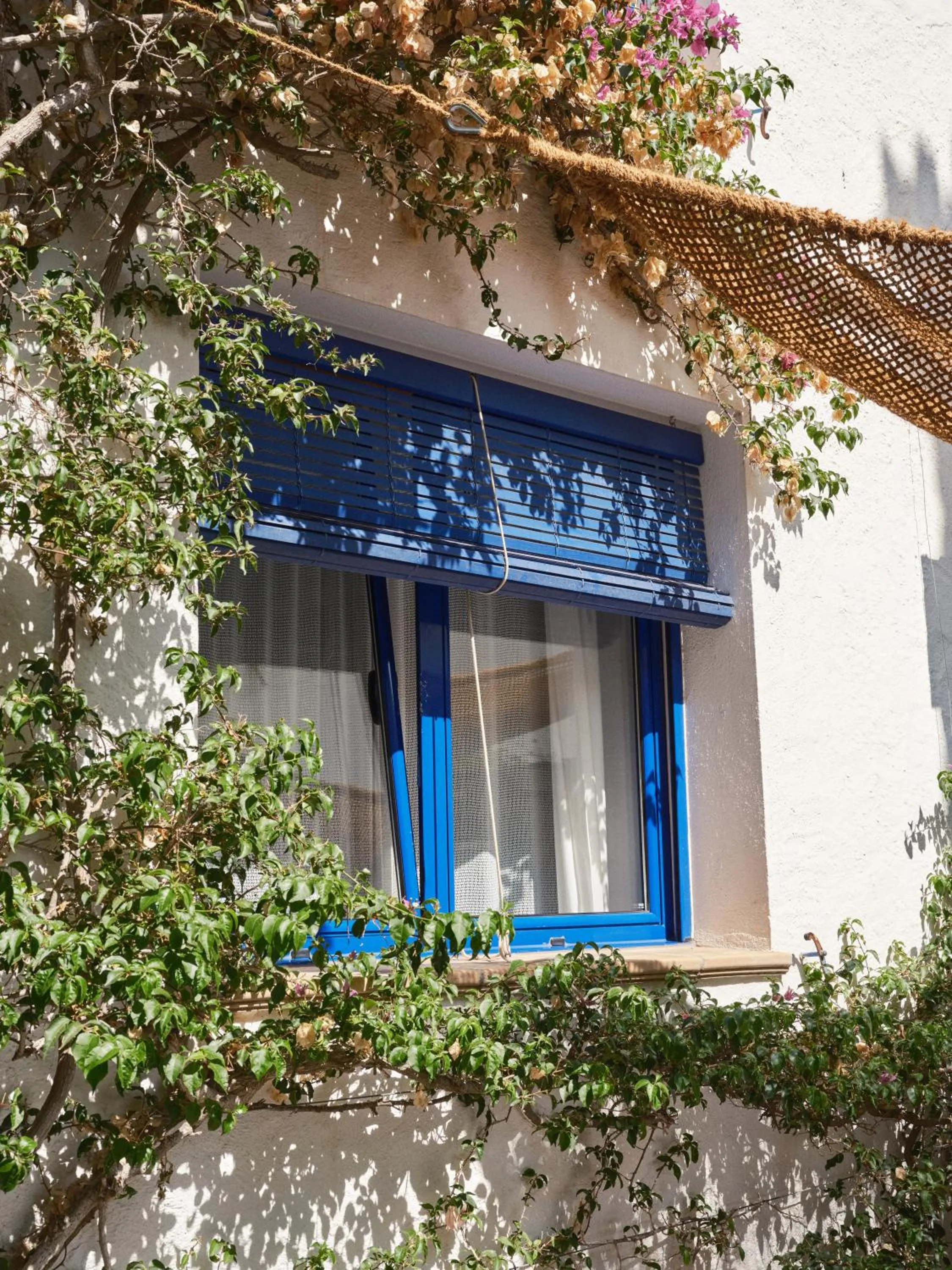 Inner courtyard view in Hotel Casa Nereta