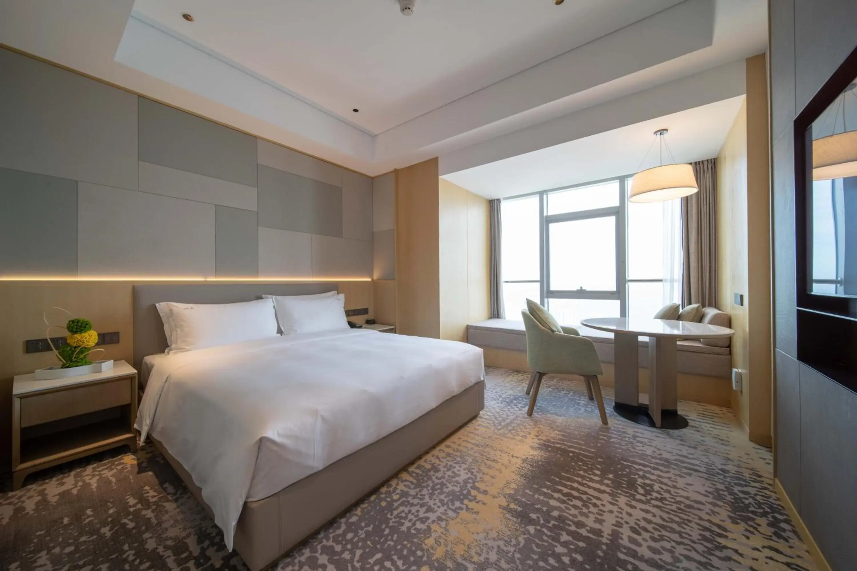 Bed in Holiday Inn Qinhuangdao Haigang Bed in Holiday Inn Qinhuangdao Haigang