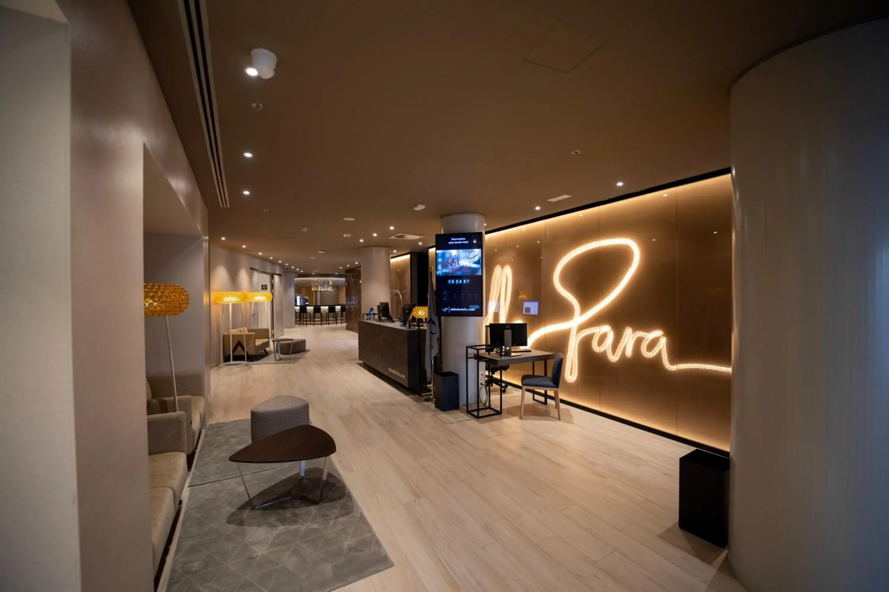 Lobby or reception in abba Sevilla Lobby or reception in abba Sevilla