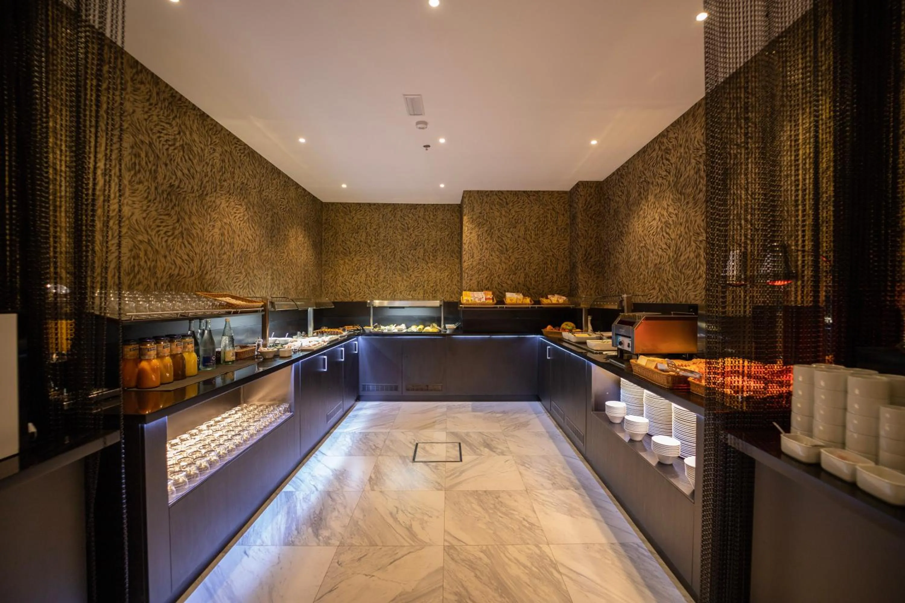 Buffet breakfast in abba Sevilla