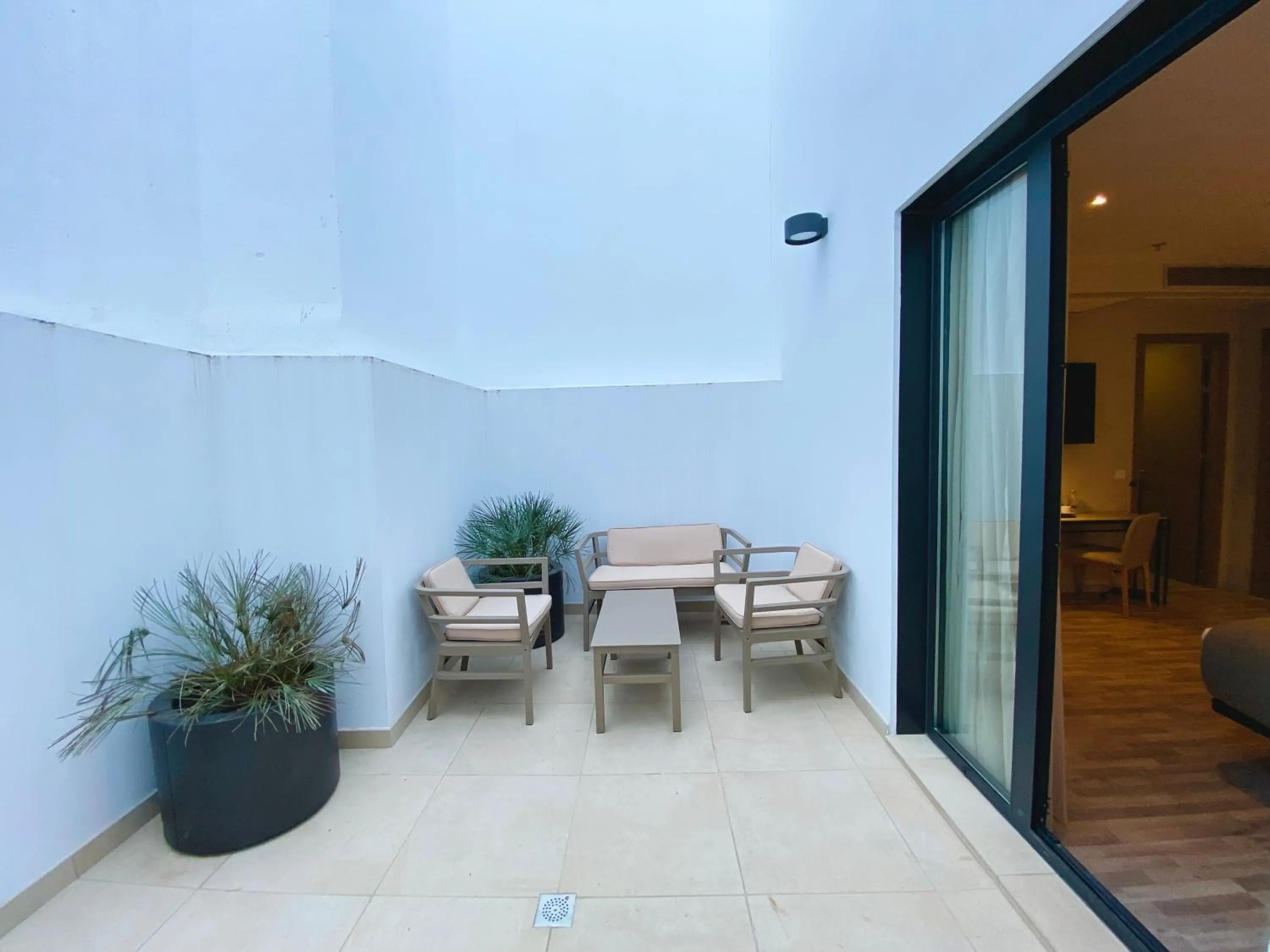 Balcony/Terrace in abba Sevilla