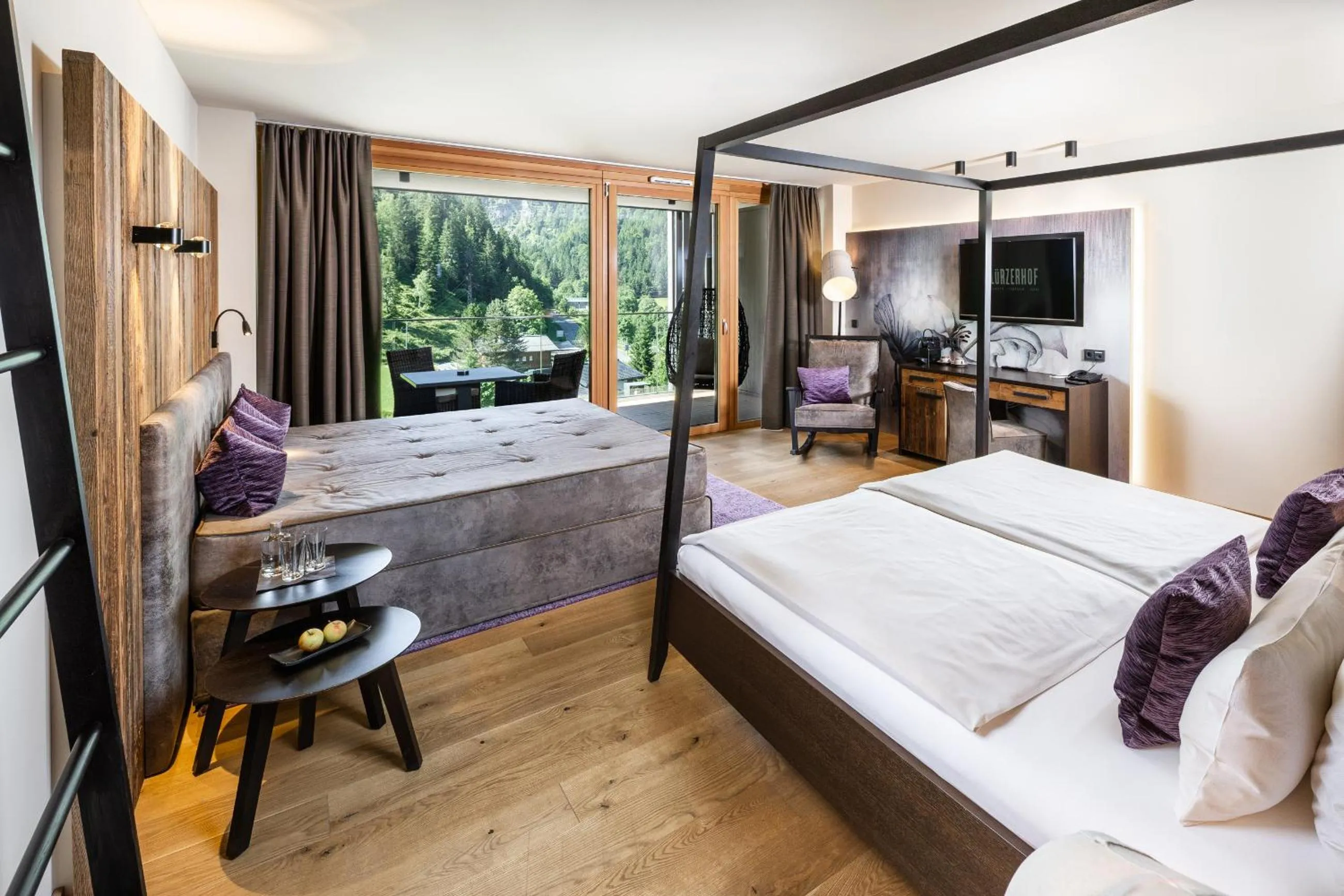 Suite with Loggia and Mountain View in Lürzerhof - luxury nature spa