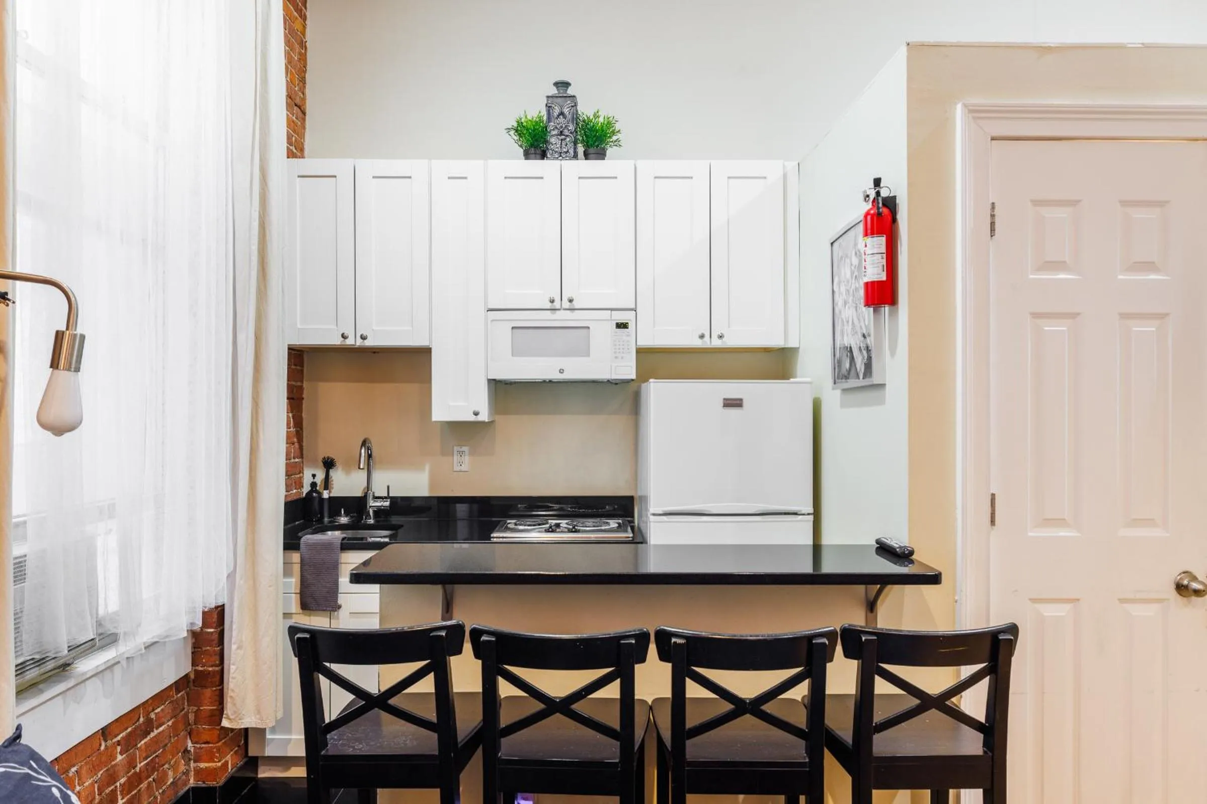 Kitchen or kitchenette in Studios in New York