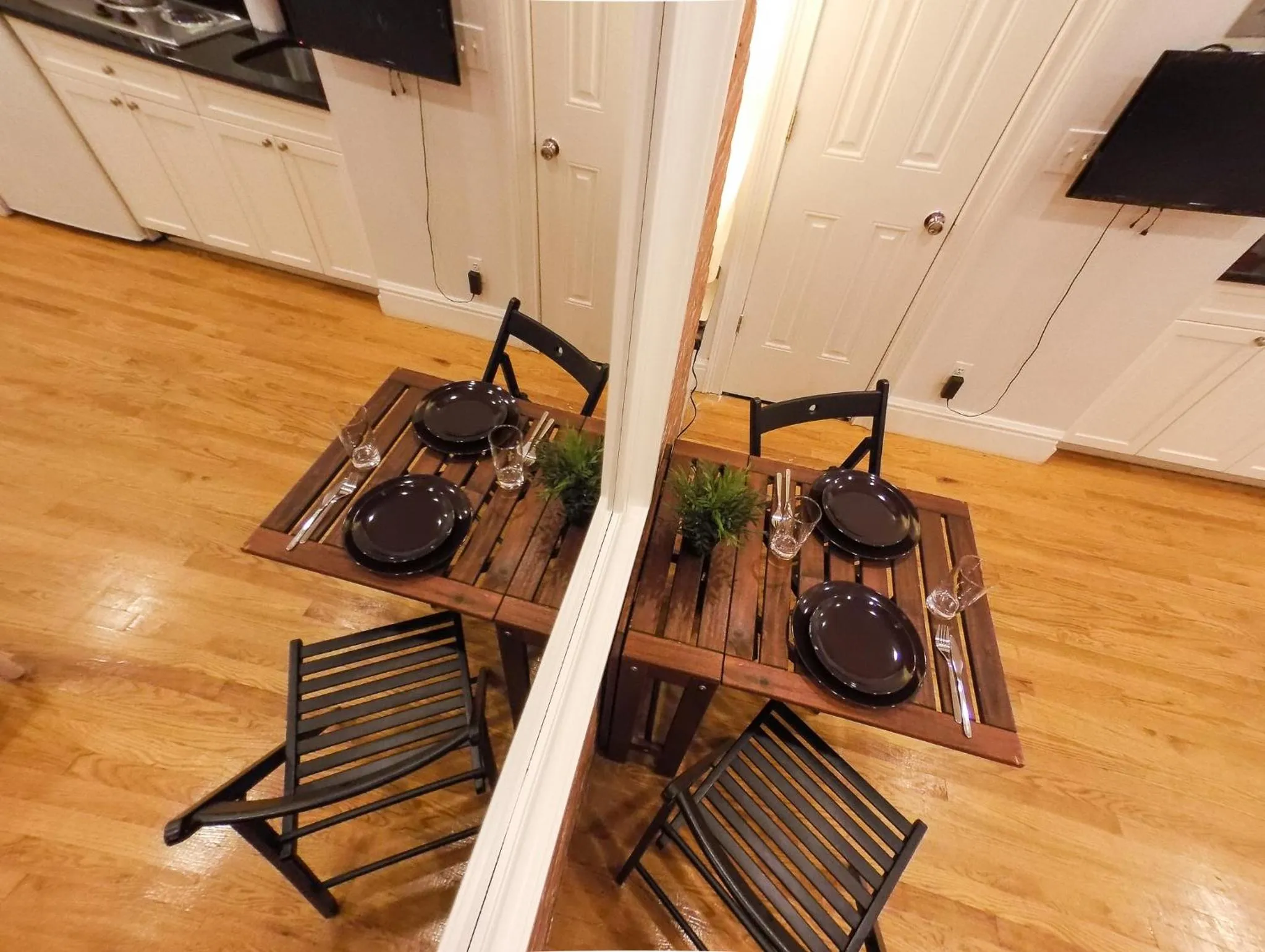 Kitchen or kitchenette in Studios in New York